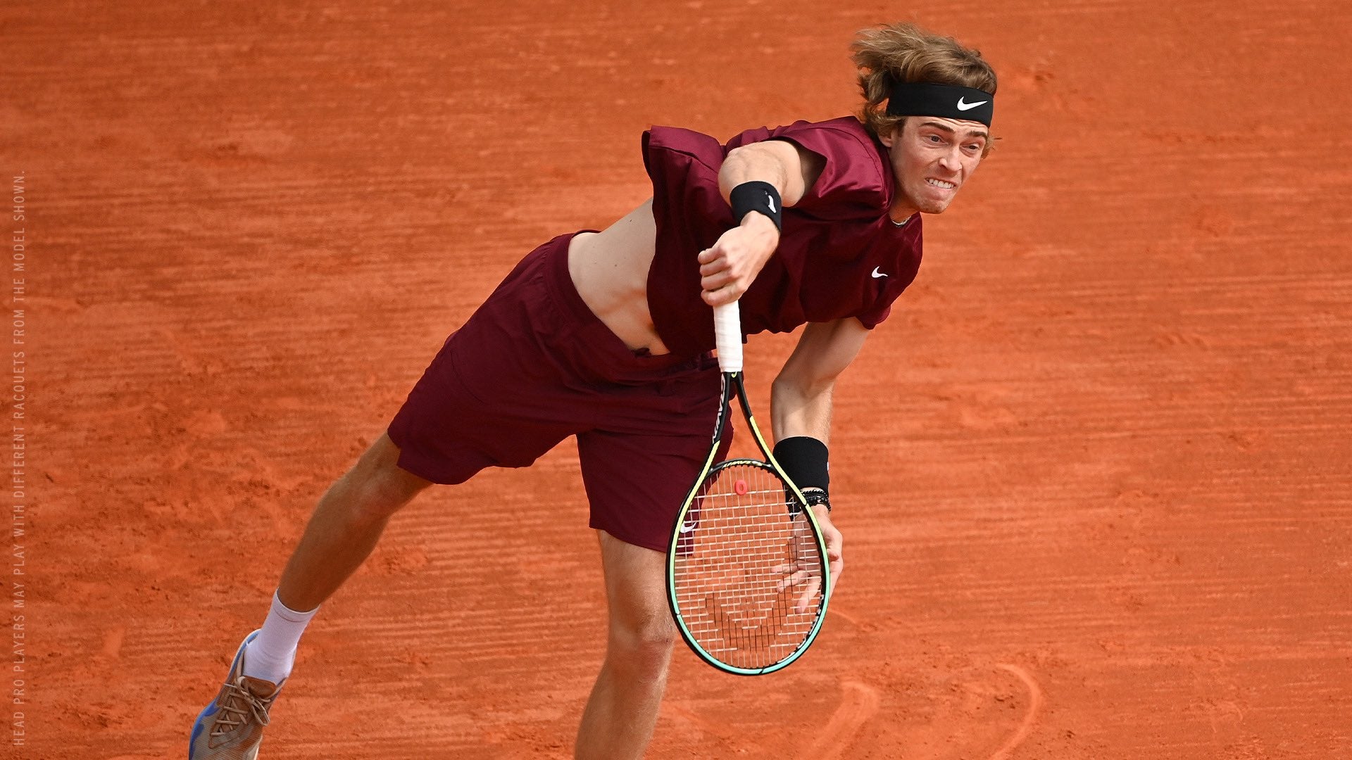 Andrey Rublev Signs with Head and Endorses the HEAD Gravity Pro 2021