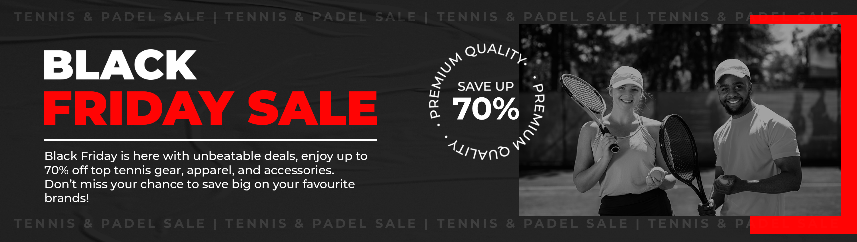 Black Friday Padel Rackets