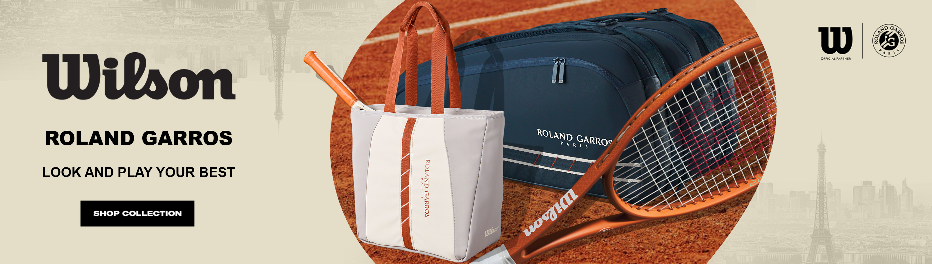 Wilson Roland Garros Collection 2025