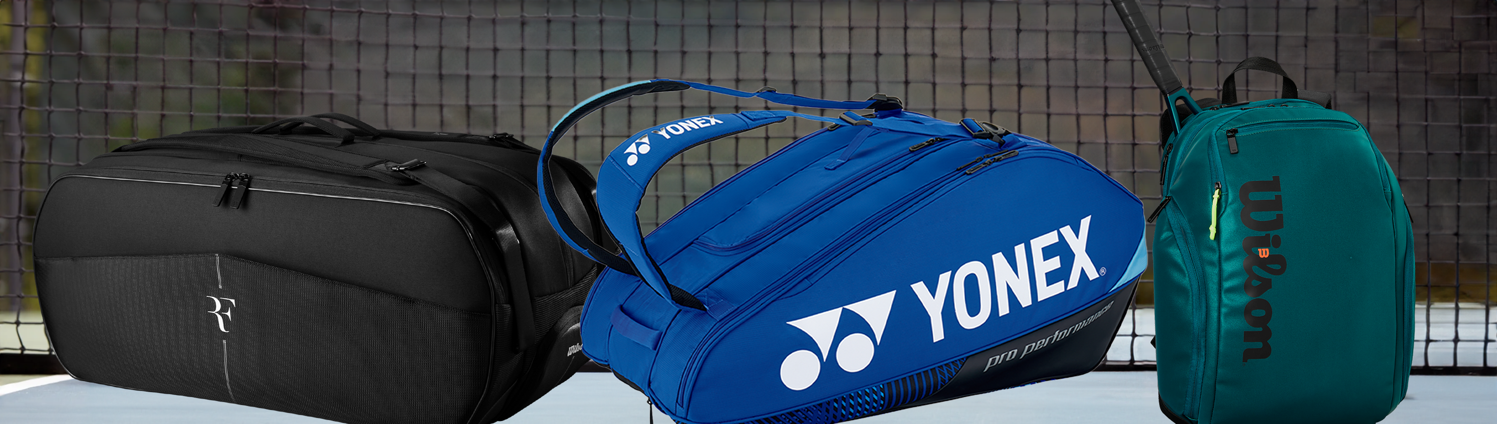 Tennis bags and backpacks