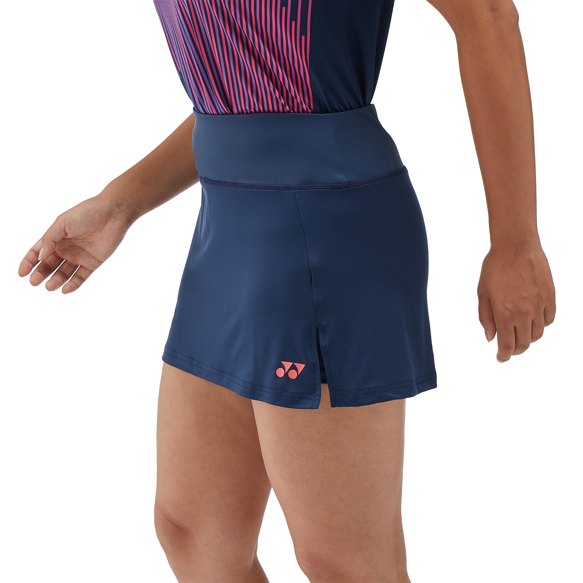 Yonex Women's Skirt - Indigo Marine/Geranium Pink