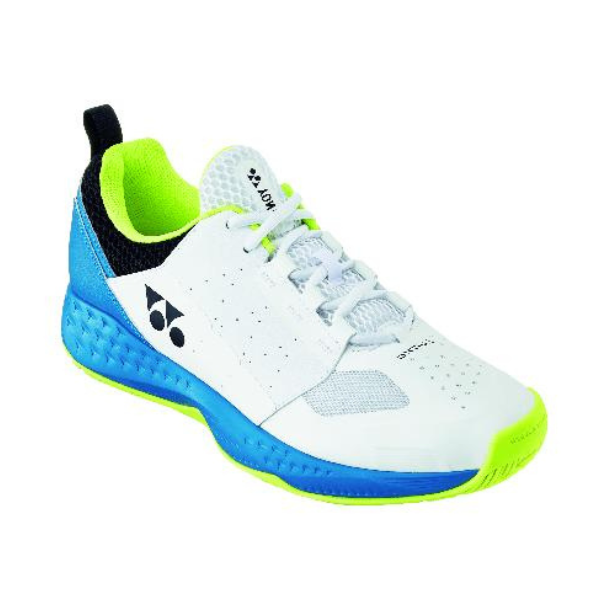 Yonex Mens Lumio 4 Tennis Shoes - White/Ocean Blue