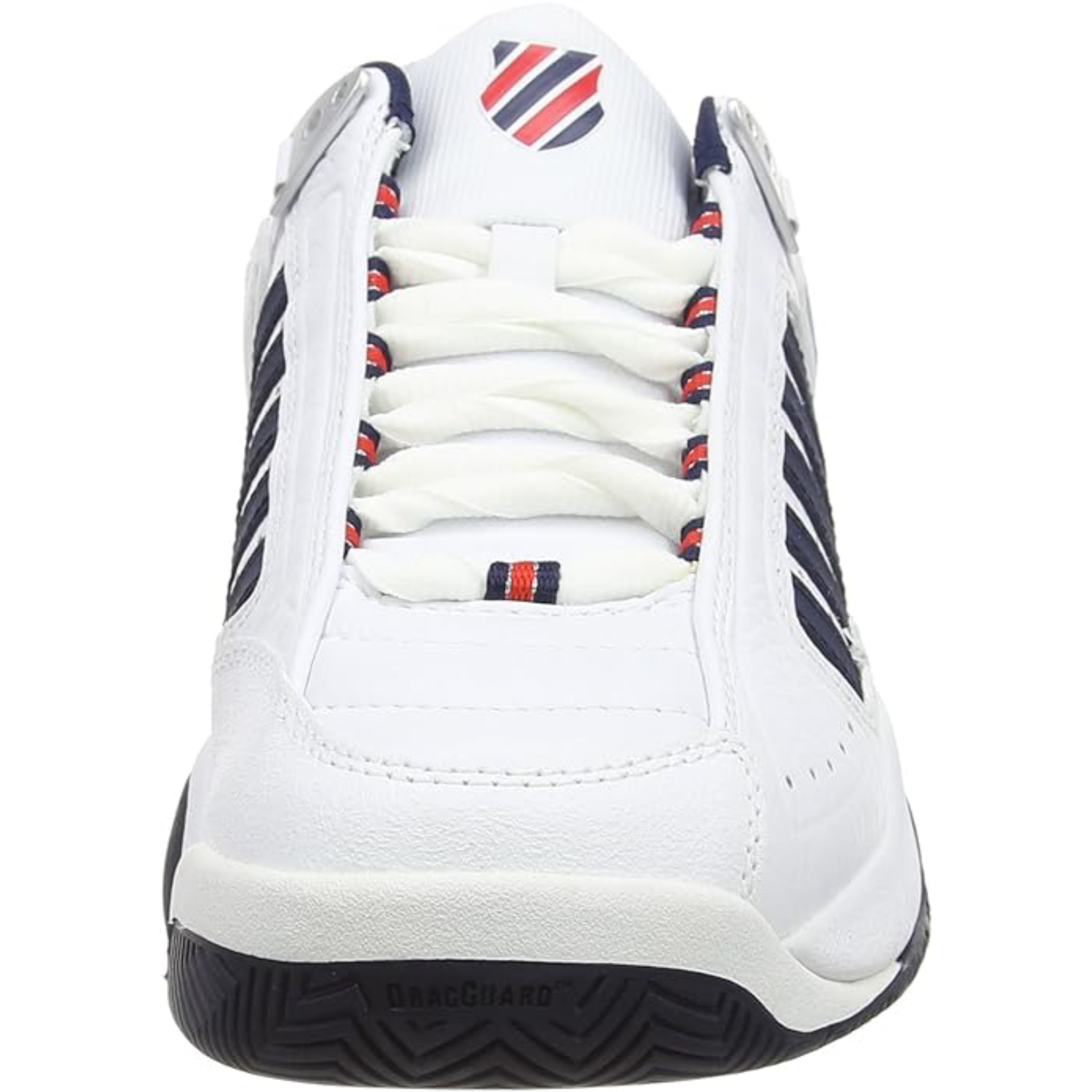 K-Swiss Mens Defier RS - White/Dress Blues/Fiery Red