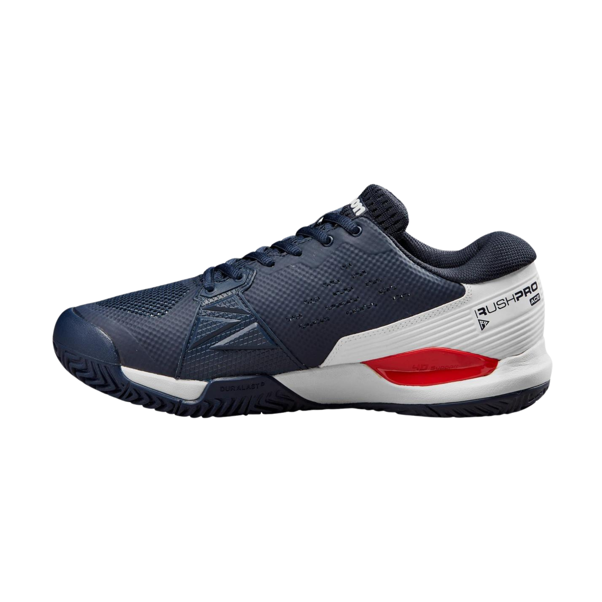Wilson Rush Pro Ace Men's Tennis Shoes Navy Blaze/White/Infrared