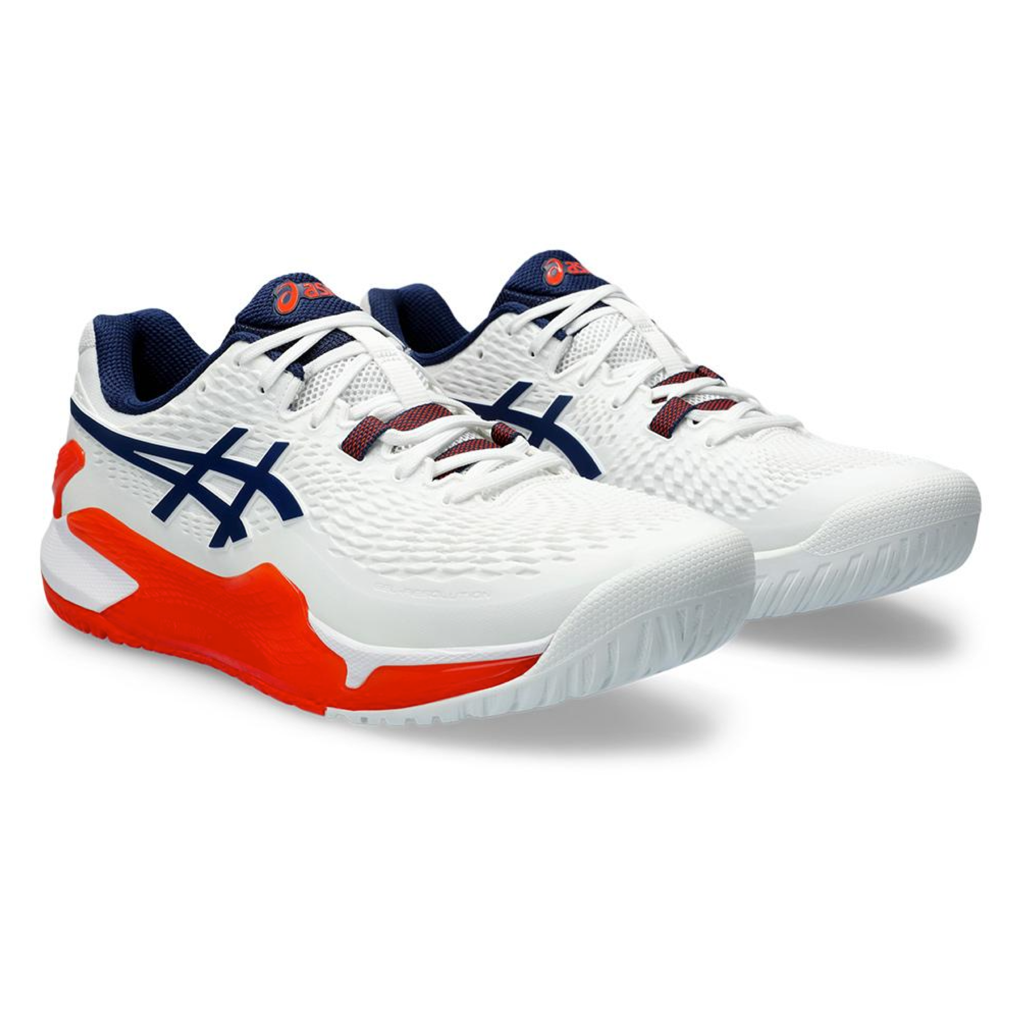 ASICS Gel Resolution 9 (Men's) > White/Blue Expanse