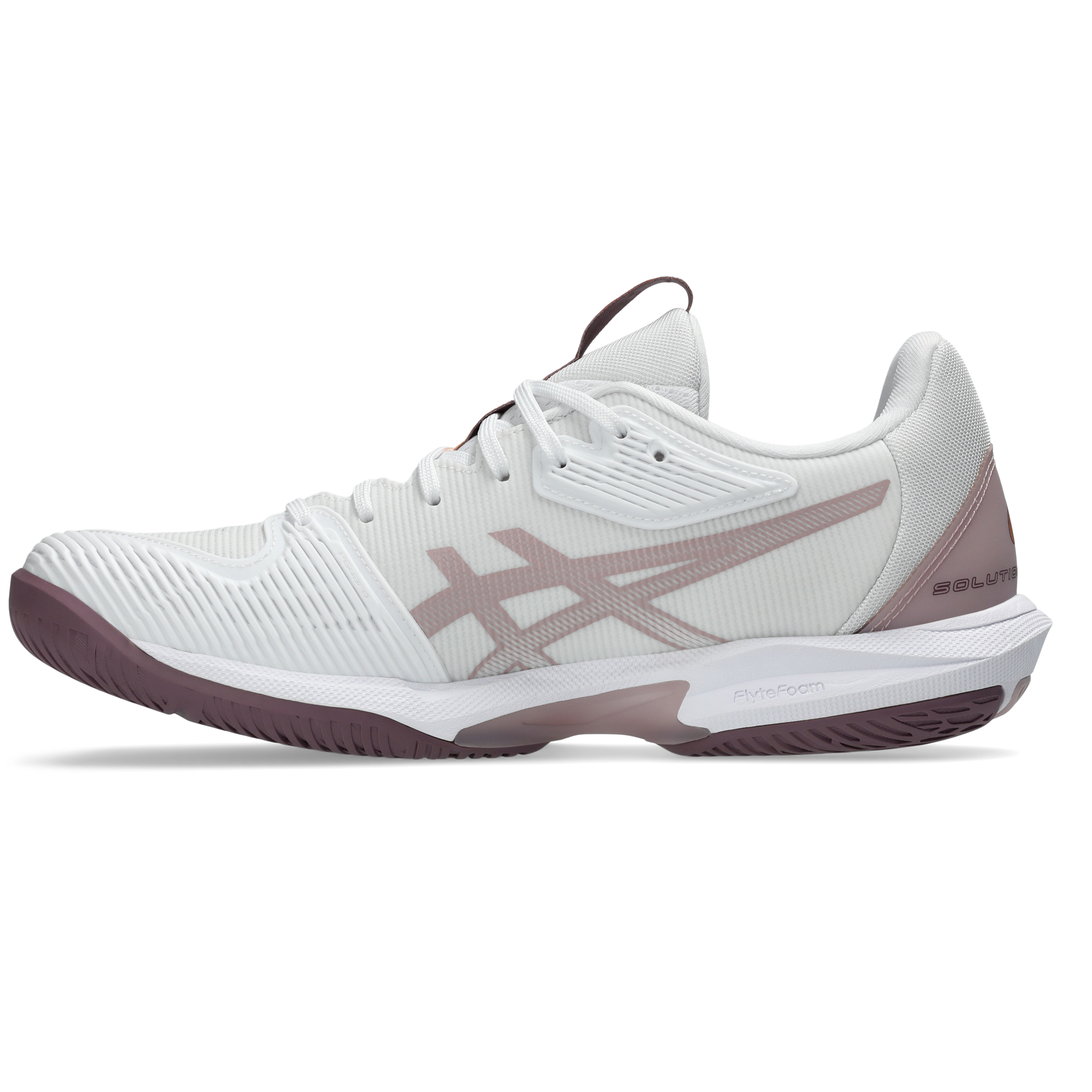 ASICS Solution Speed FF3 CLAY (Women's) White/Dusty Mauve
