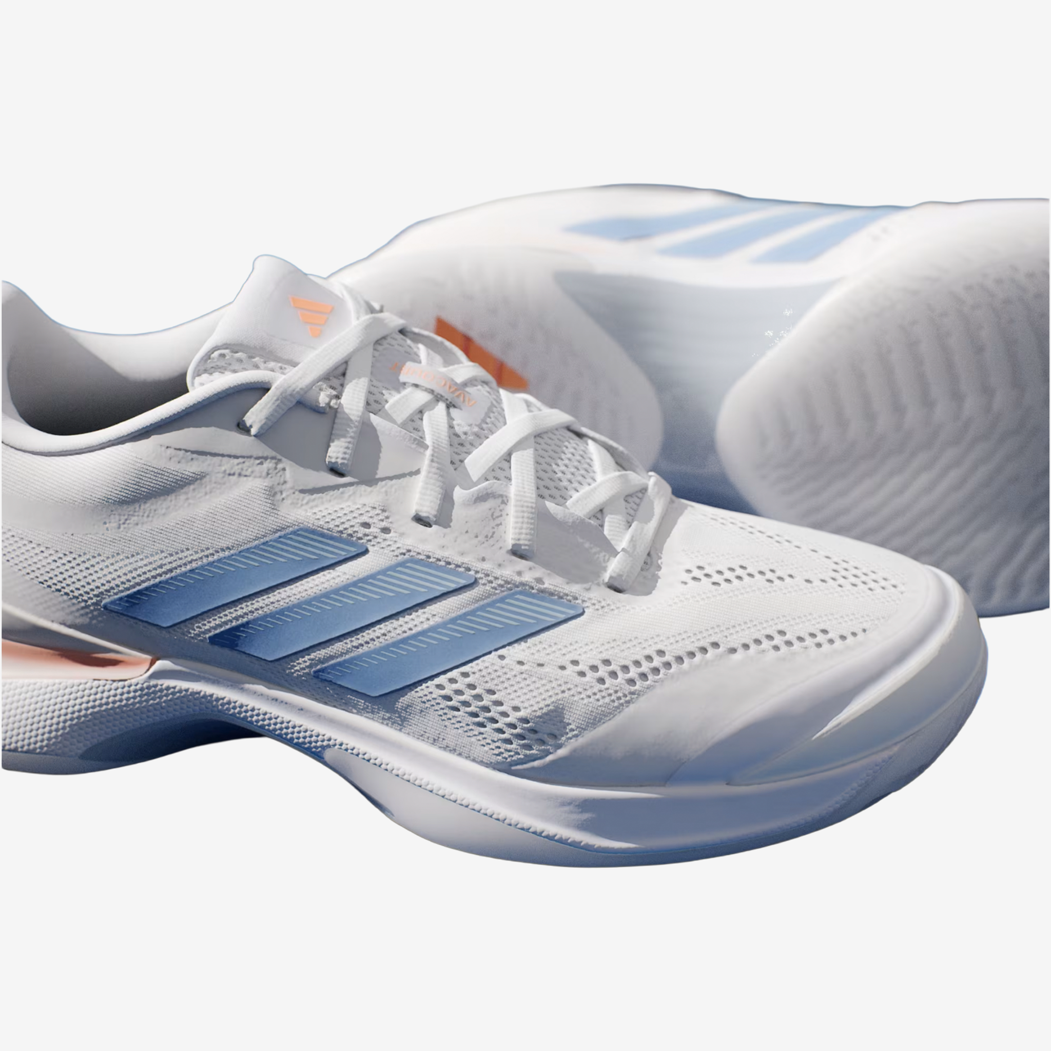 Adidas Avacourt 3 Women's White/Blue/Orange