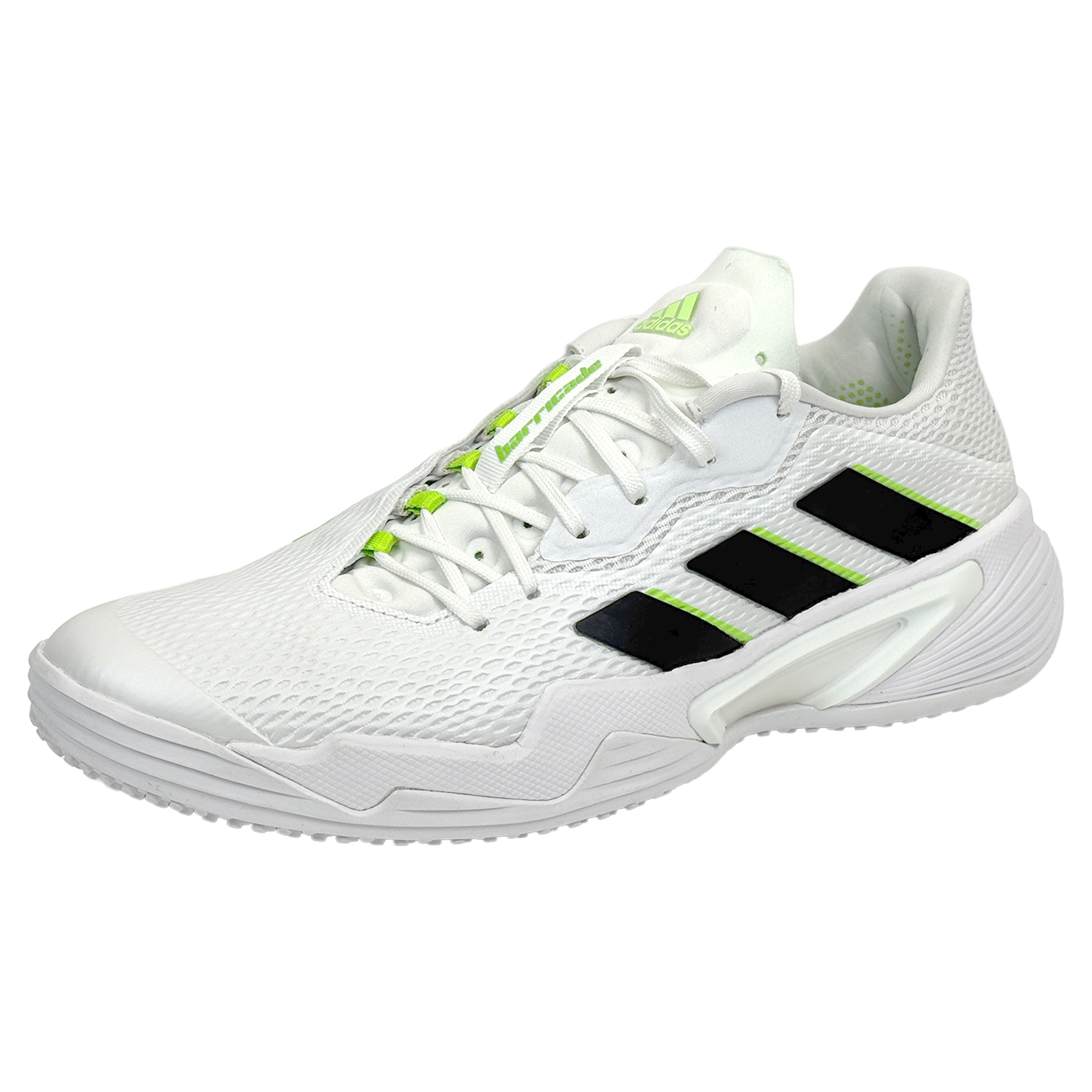 Adidas Barricade Grass Women's White/Black/Green