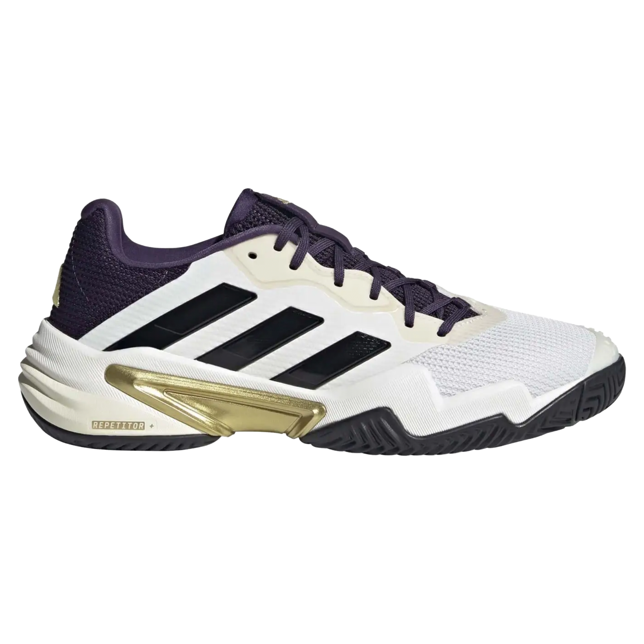 Adidas Barricade 13 Men's White/Black/Lilac