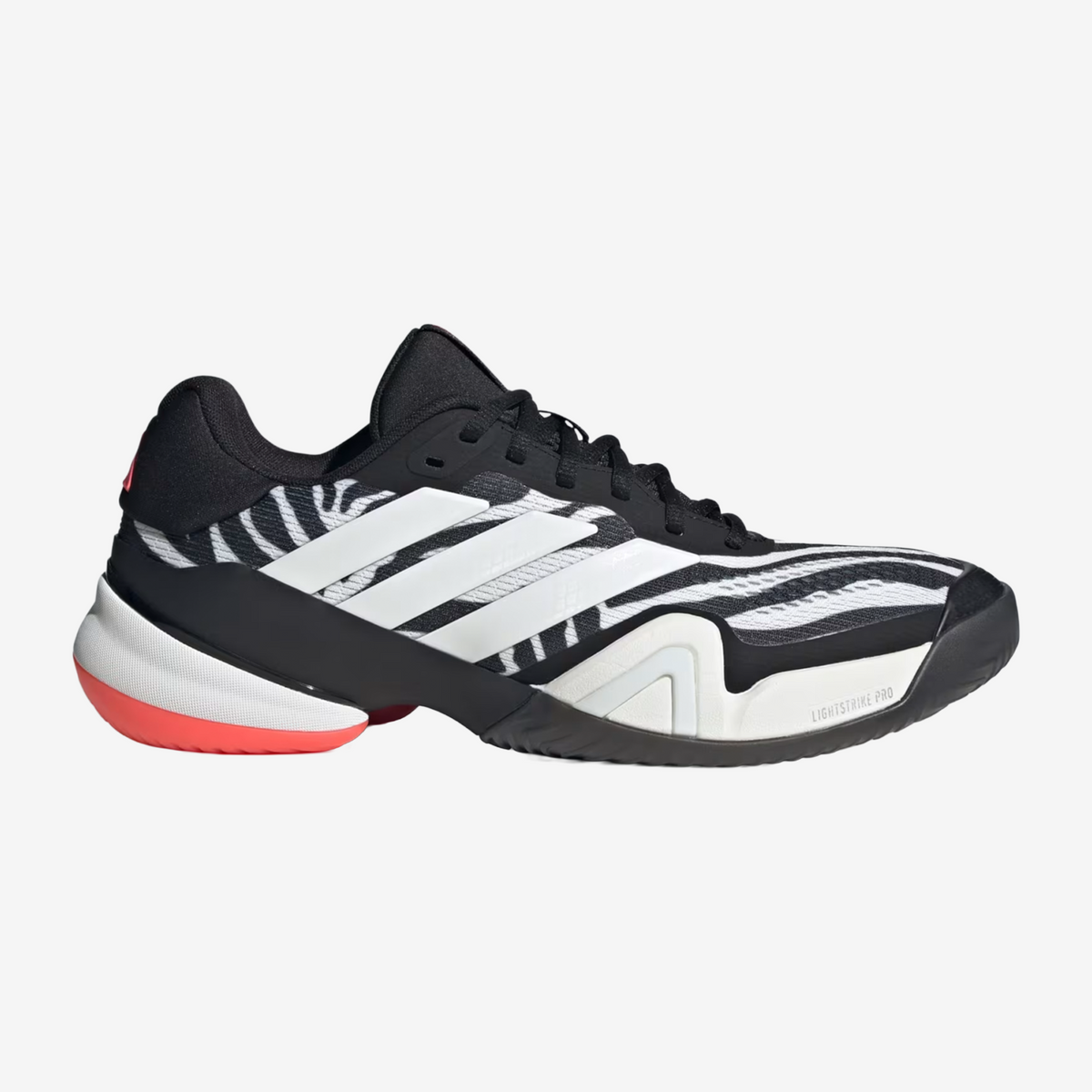 Adidas Barricade 14 Men's Core Black/White/Solar Turbo