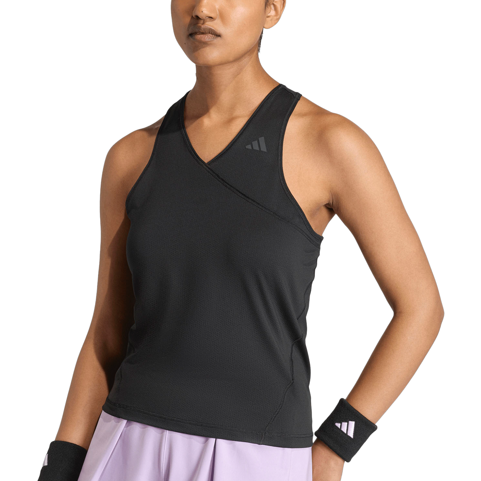 Adidas Club V-Neck Tank Top Black