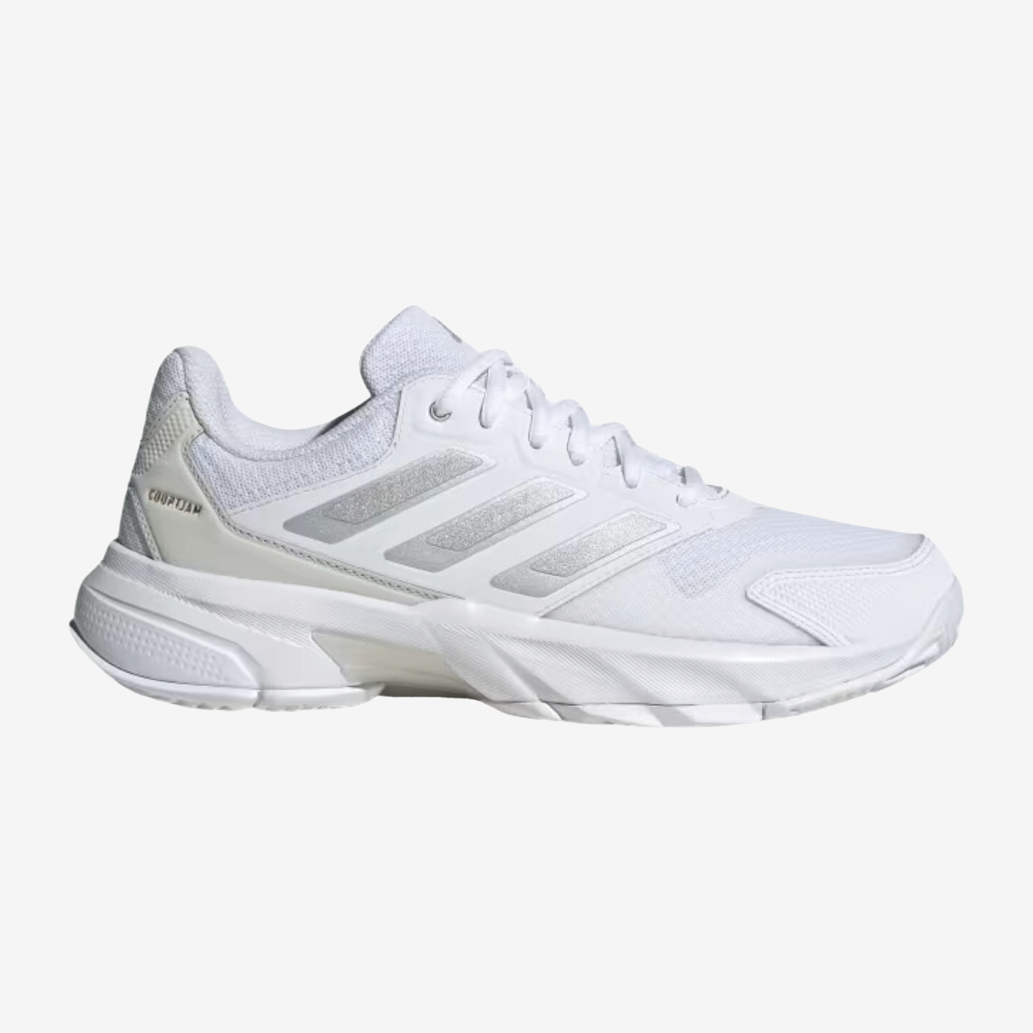 Adidas Courtjam Control 3 Women's Cloud White / Silver Metallic / Grey One