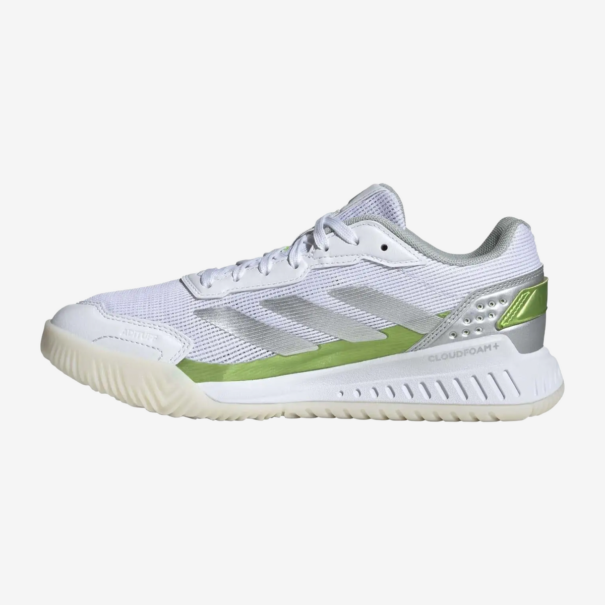 Adidas Courtquick Padel Women's White/Metallic/Lucid Lemon