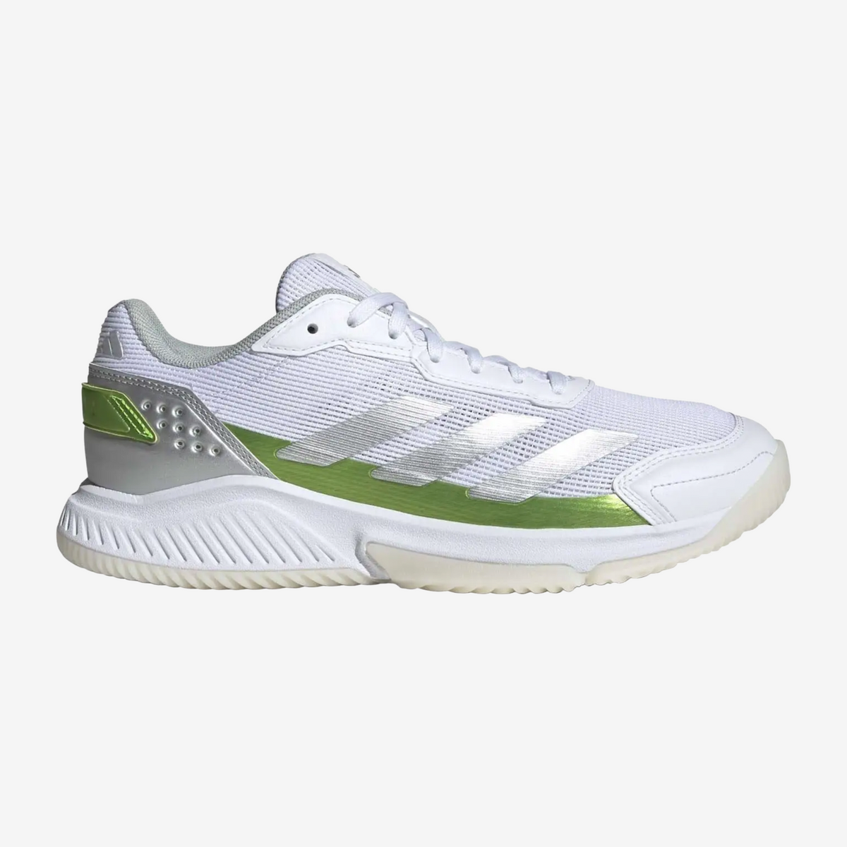 Adidas Courtquick Padel Women's White/Metallic/Lucid Lemon