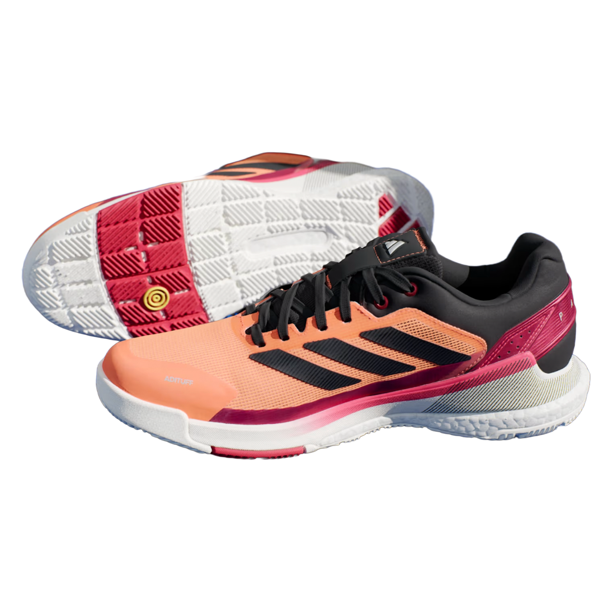 Adidas Crazyquick Boost Padel Men's Orange/Red/White