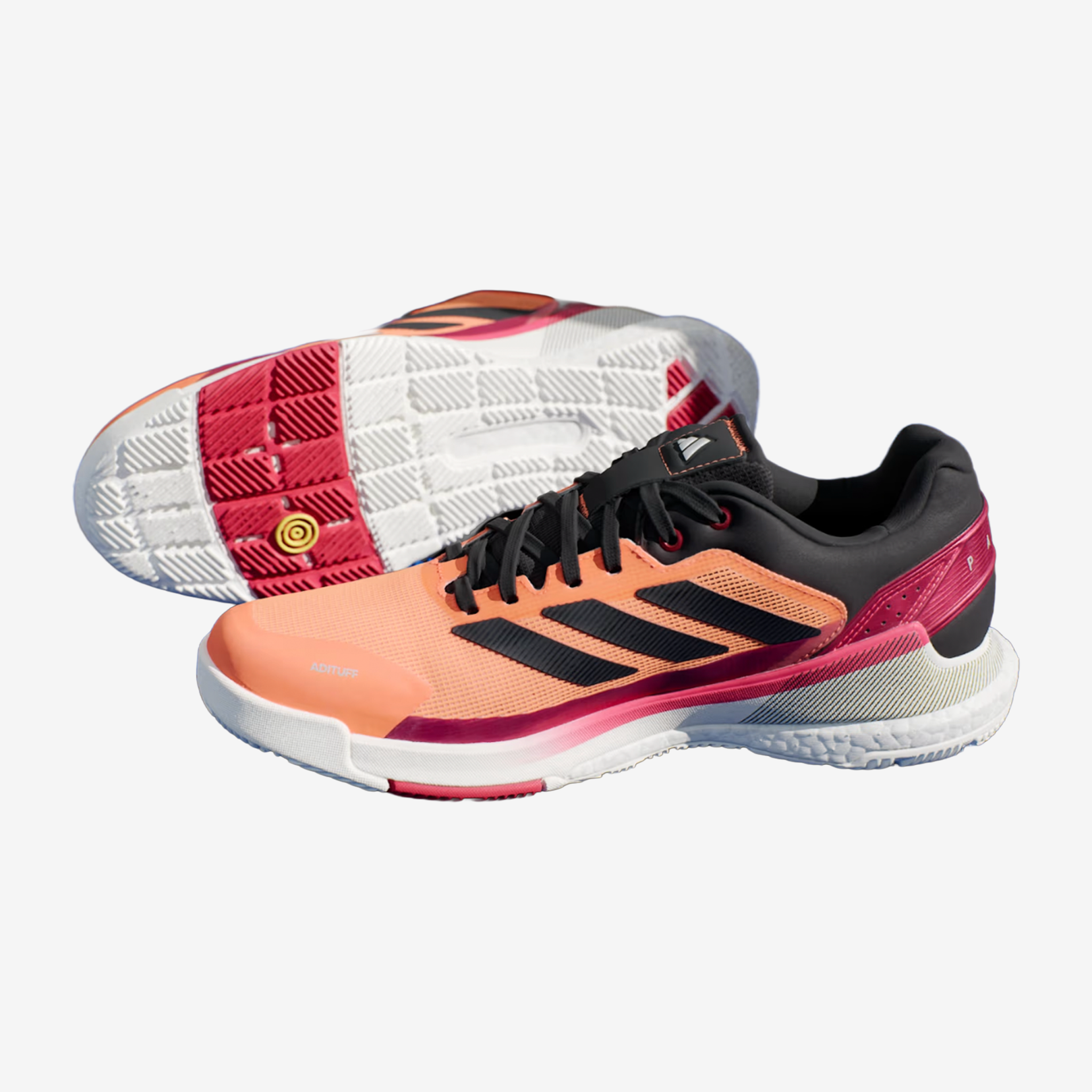 Adidas Crazyquick Boost Padel Men's Orange/Red/White