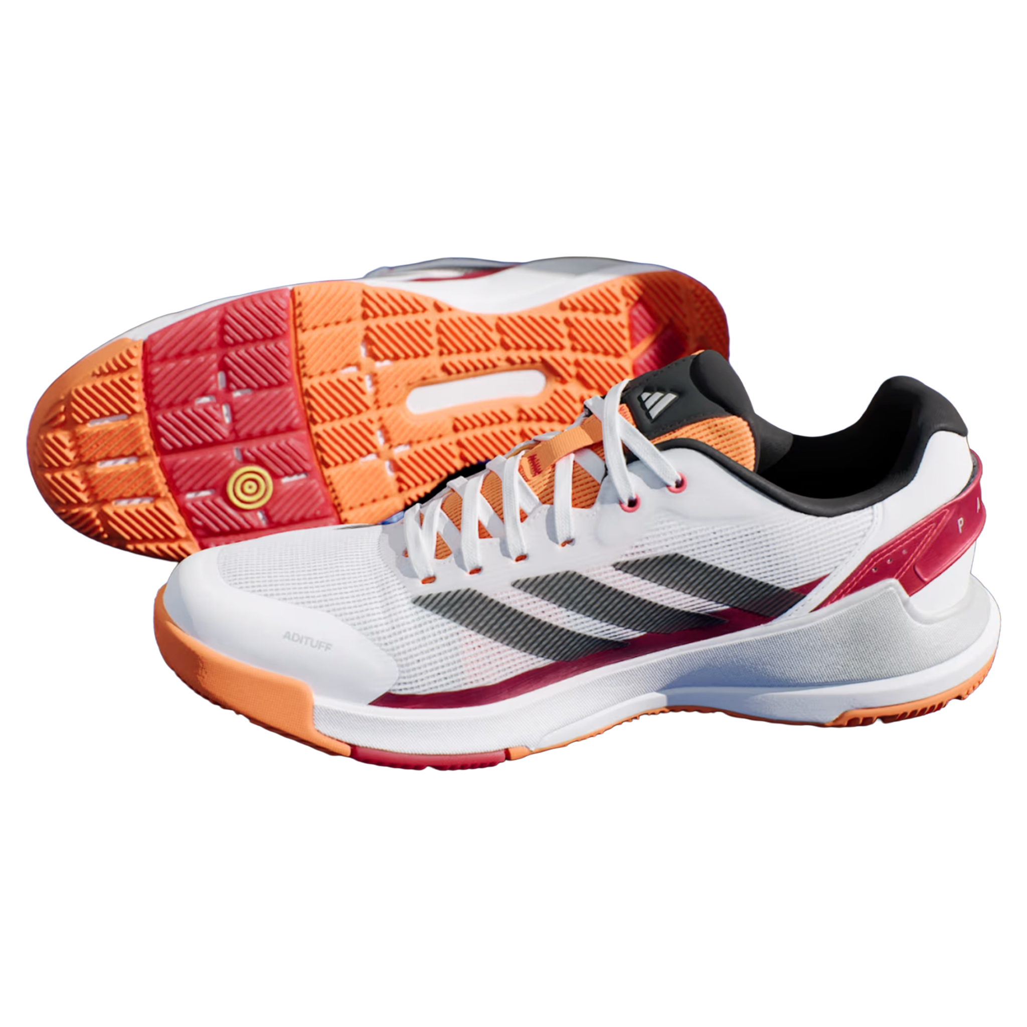 Adidas Crazyquick LS Padel Men's White/Orange