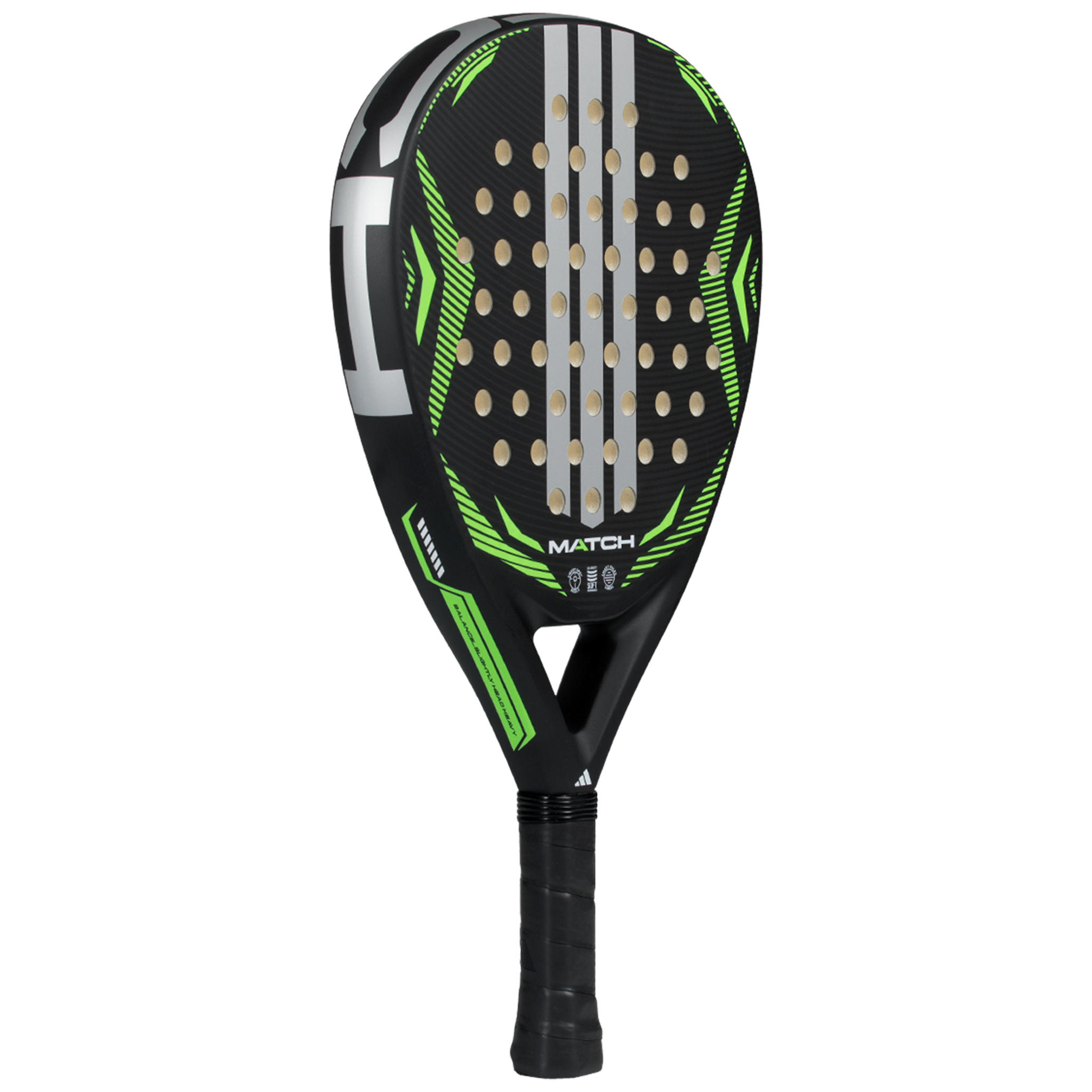 Adidas Match Black/Green Padel (2026)