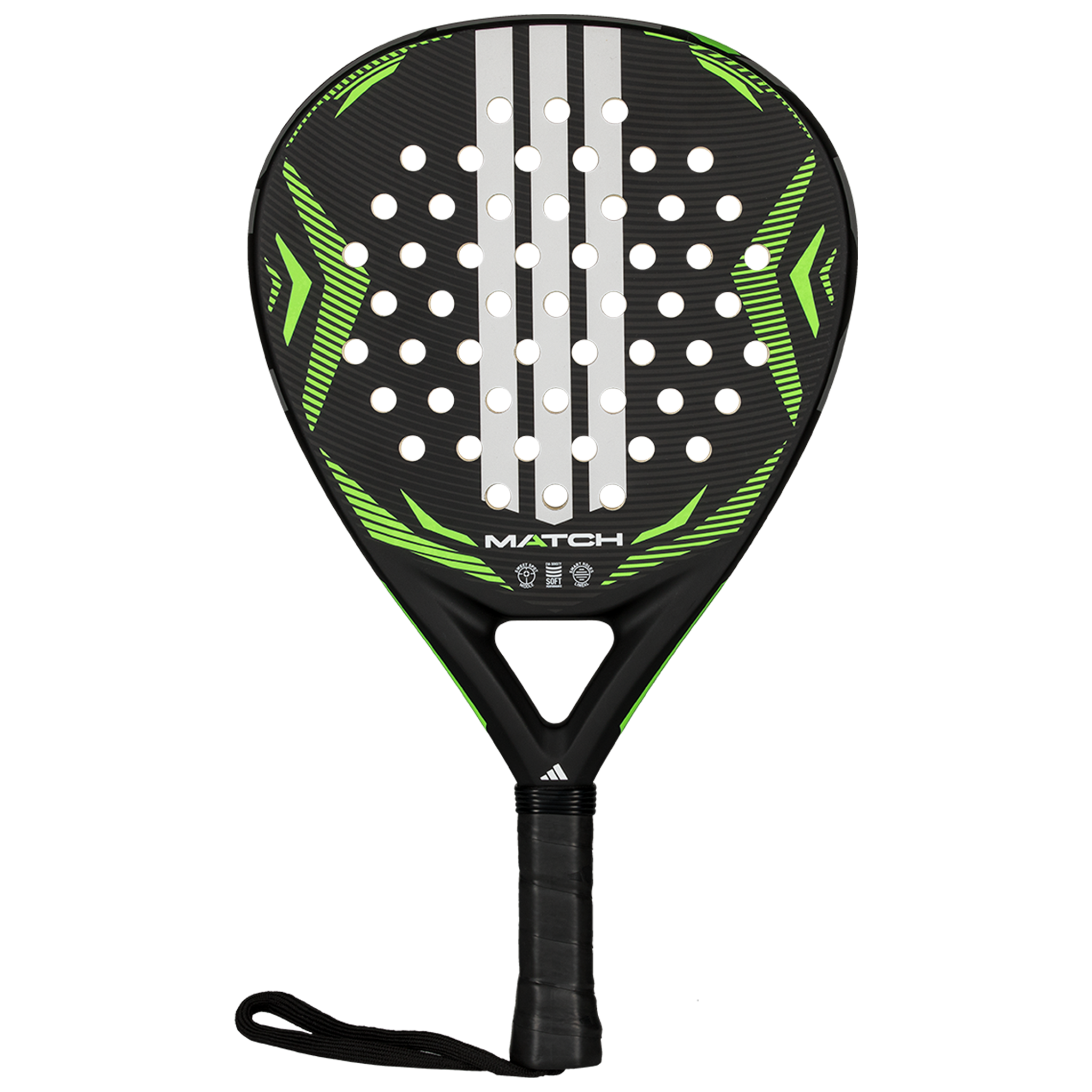 Adidas Match Black/Green Padel (2026)