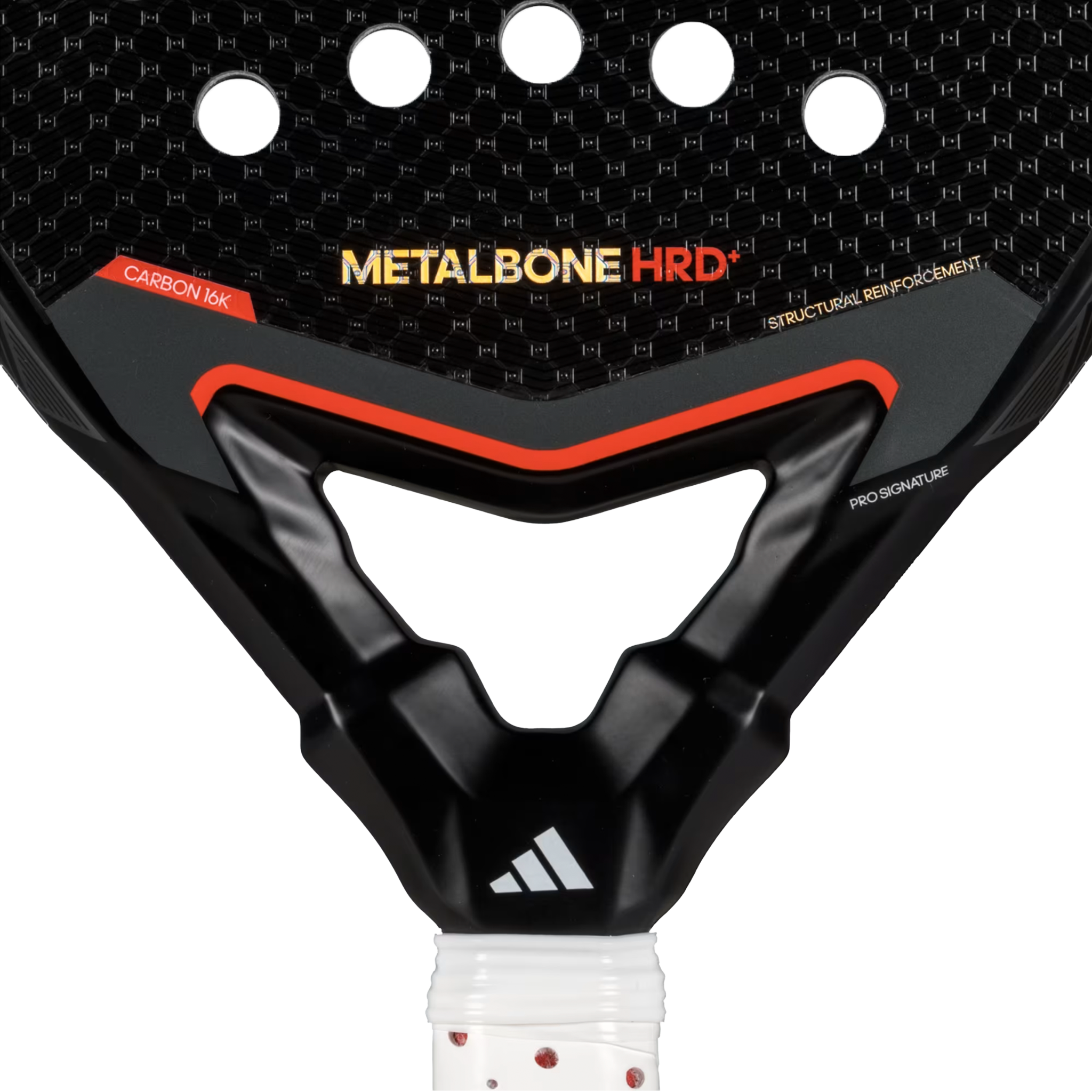 Adidas Metalbone HRD+ 3.4 Padel Black/Iron Metallic/App Solar Red