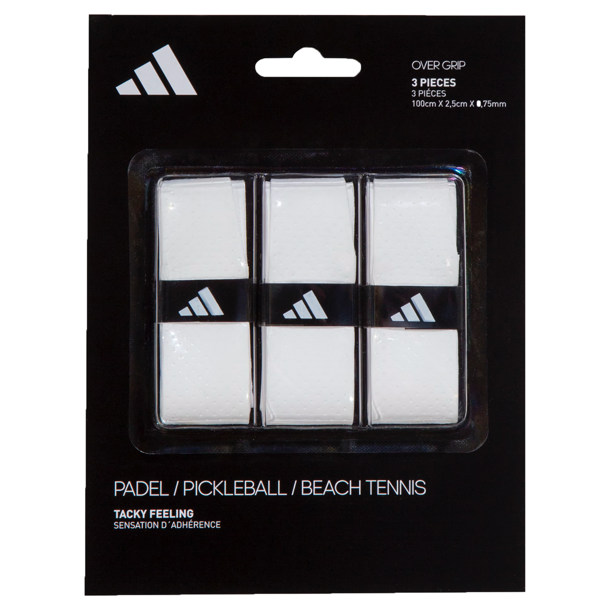 Adidas Padel Overgrips (3 Pack) White
