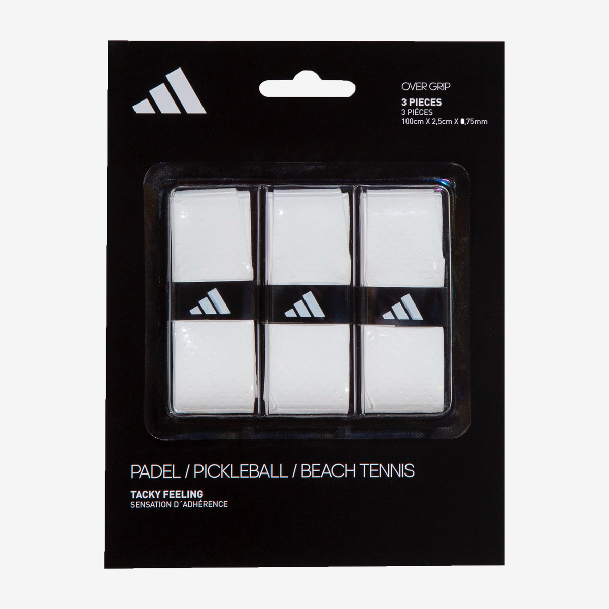 Adidas Padel Overgrips (3 Pack) White