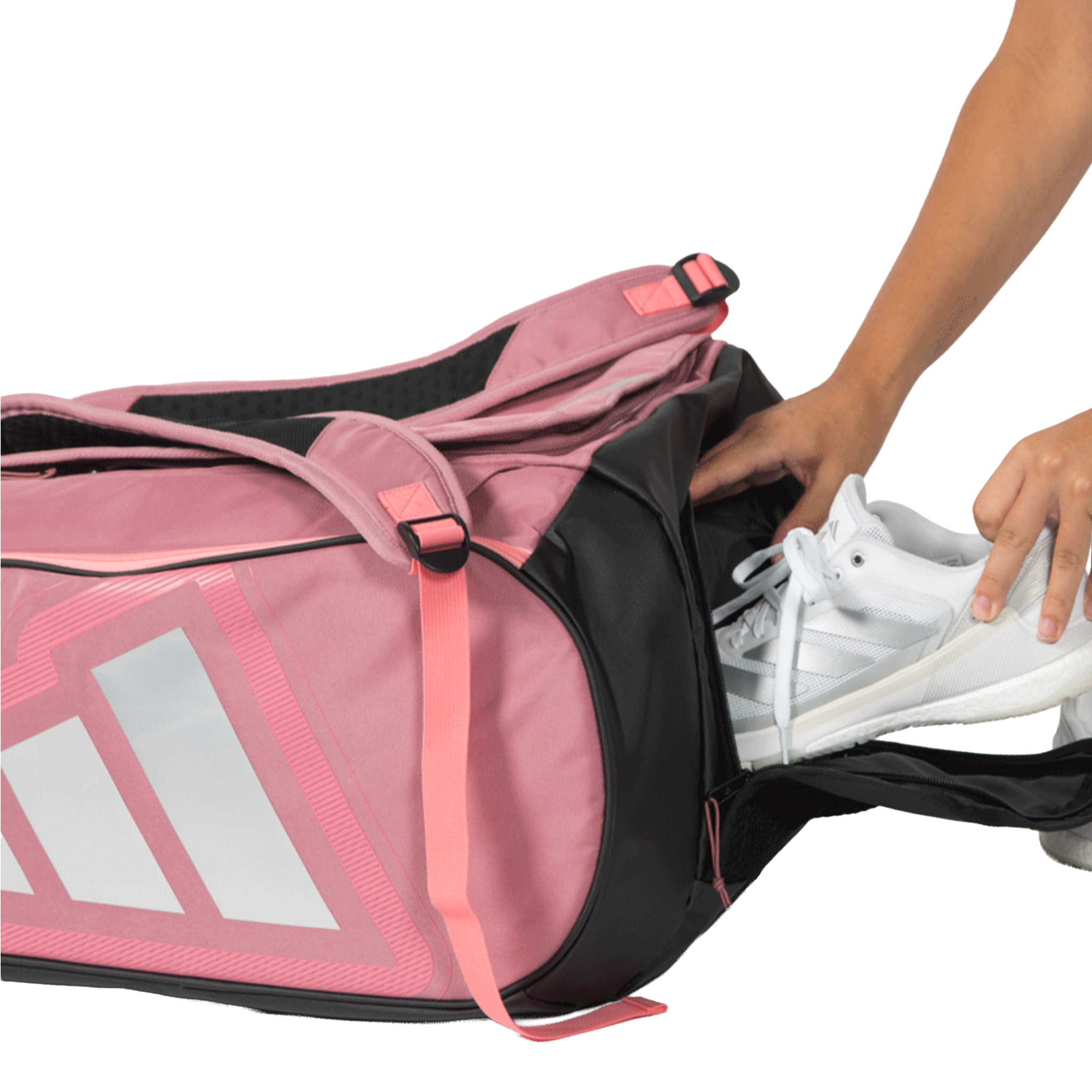 Adidas Pro Tour Racket Bag Pink (2026)