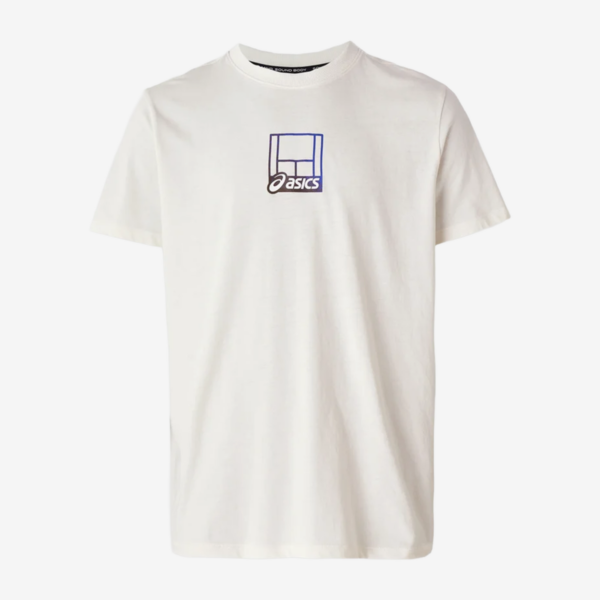 Asics Court Core Graphic Tee Men's Cream