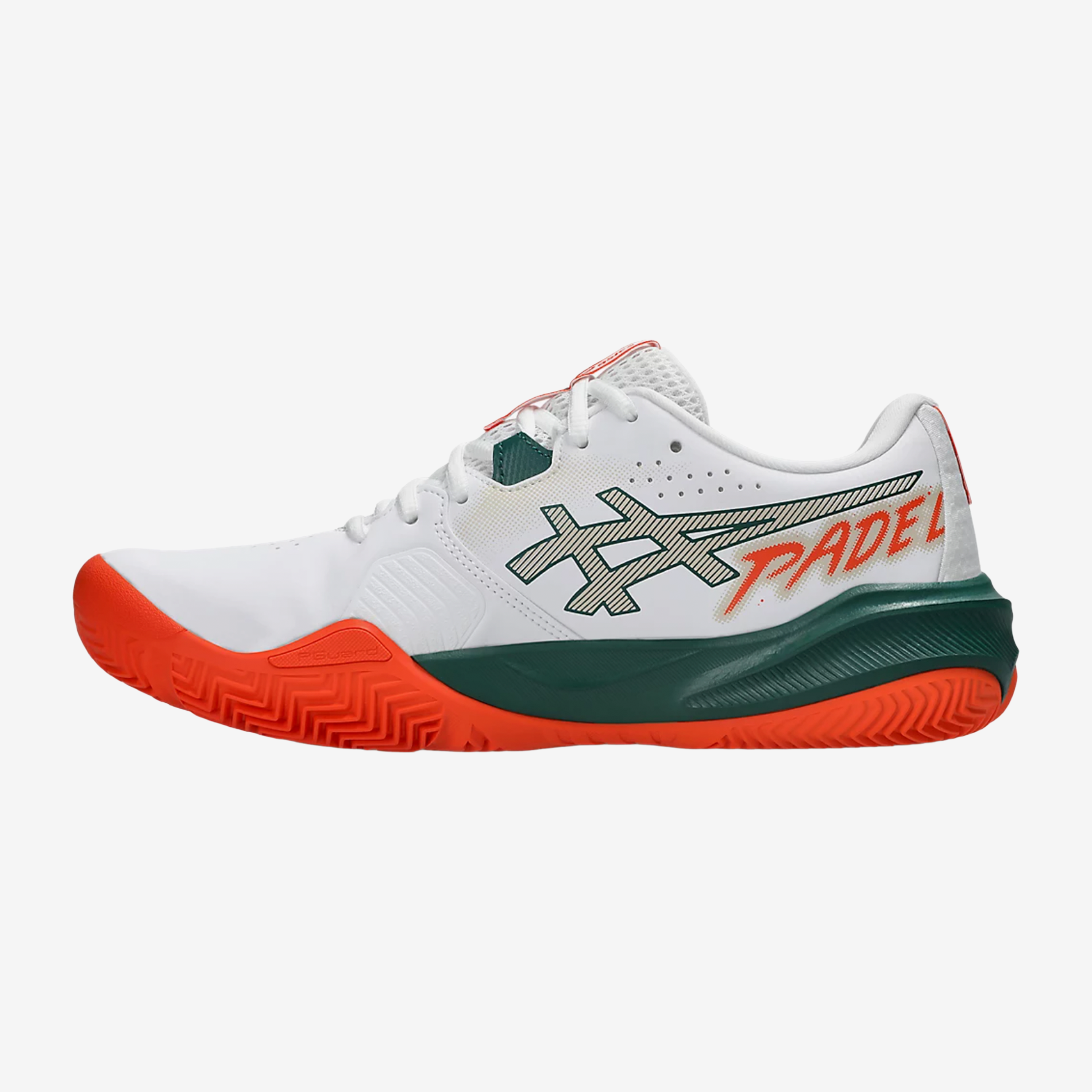 Asics Gel Challenger 15 Padel Men's White/Energy Orange