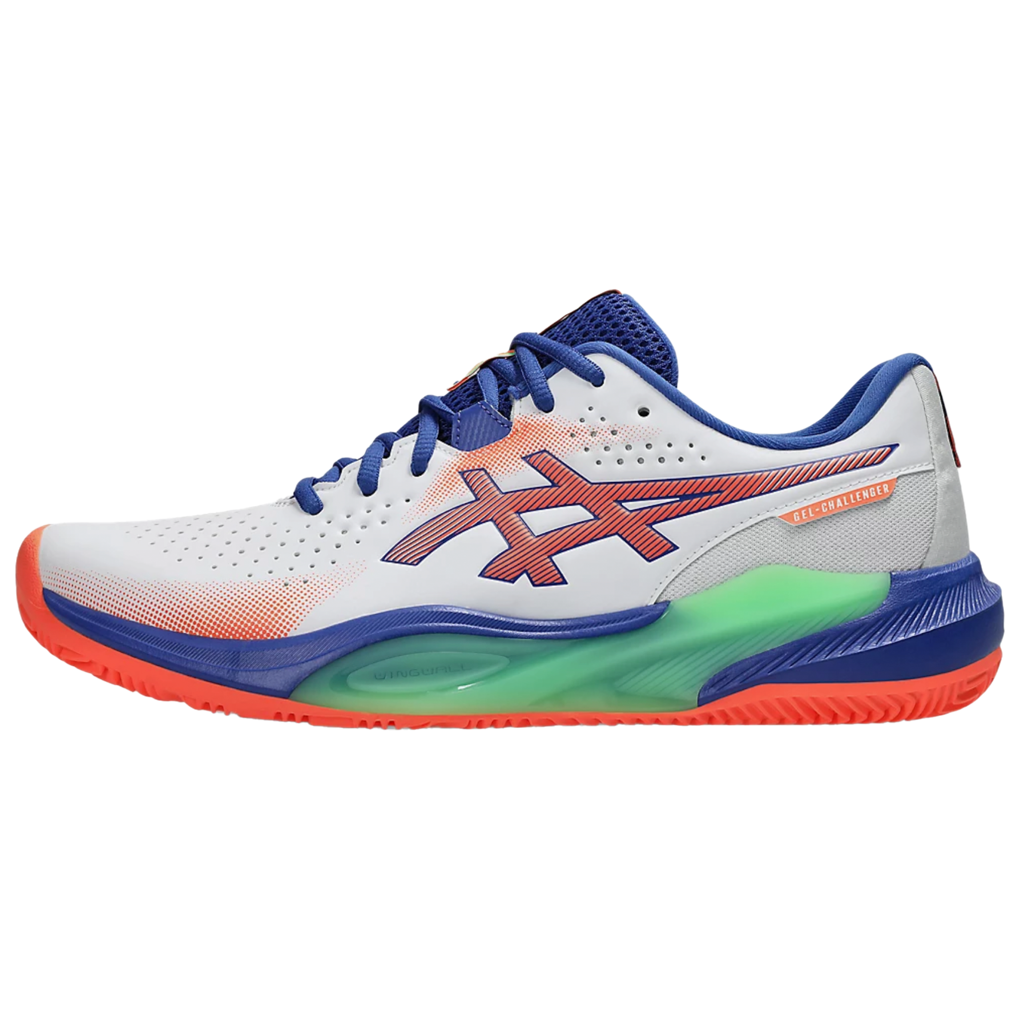 Asics Gel Challenger 15 Padel Men's White/ Vivid Coral