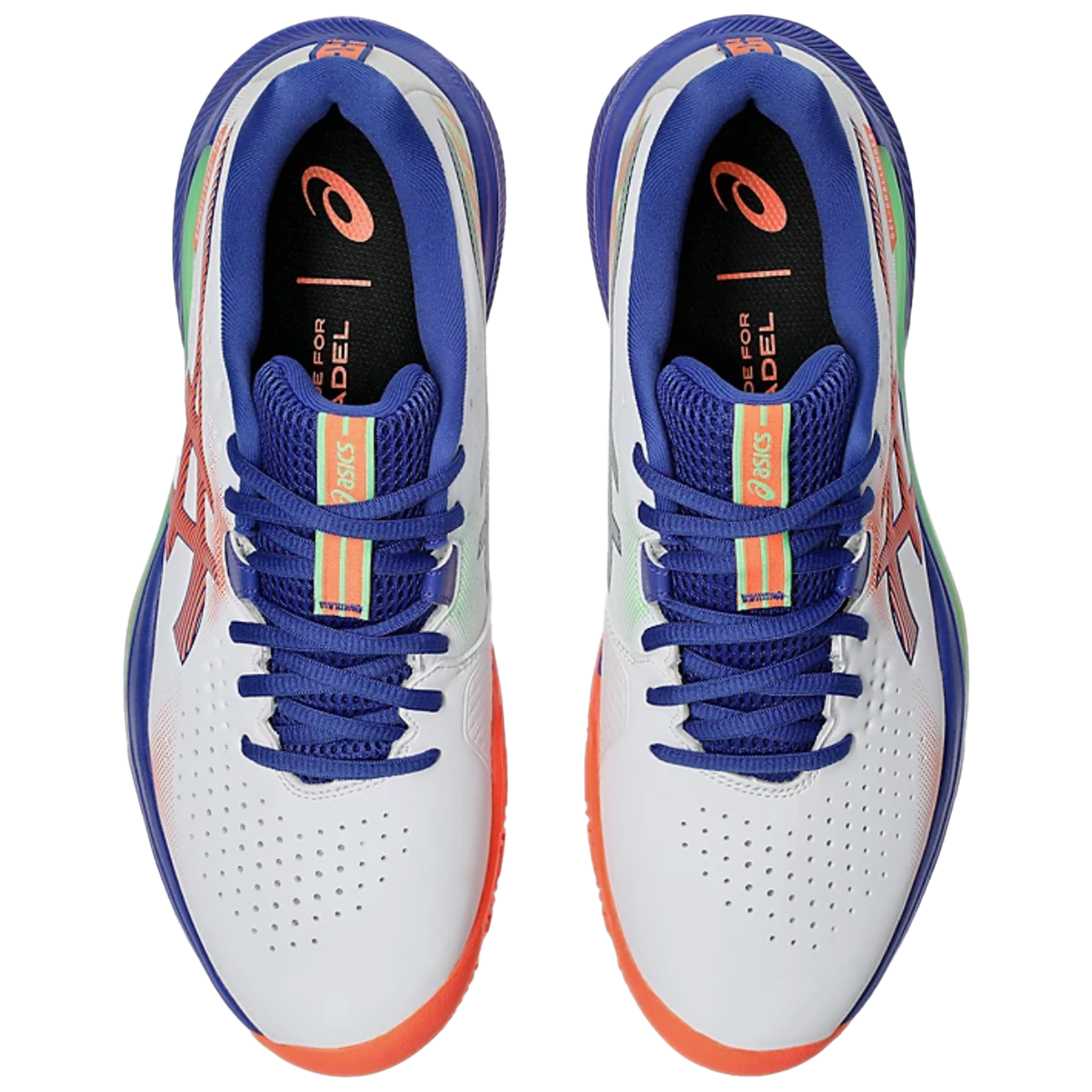 Asics Gel Challenger 15 Padel Men's White/ Vivid Coral