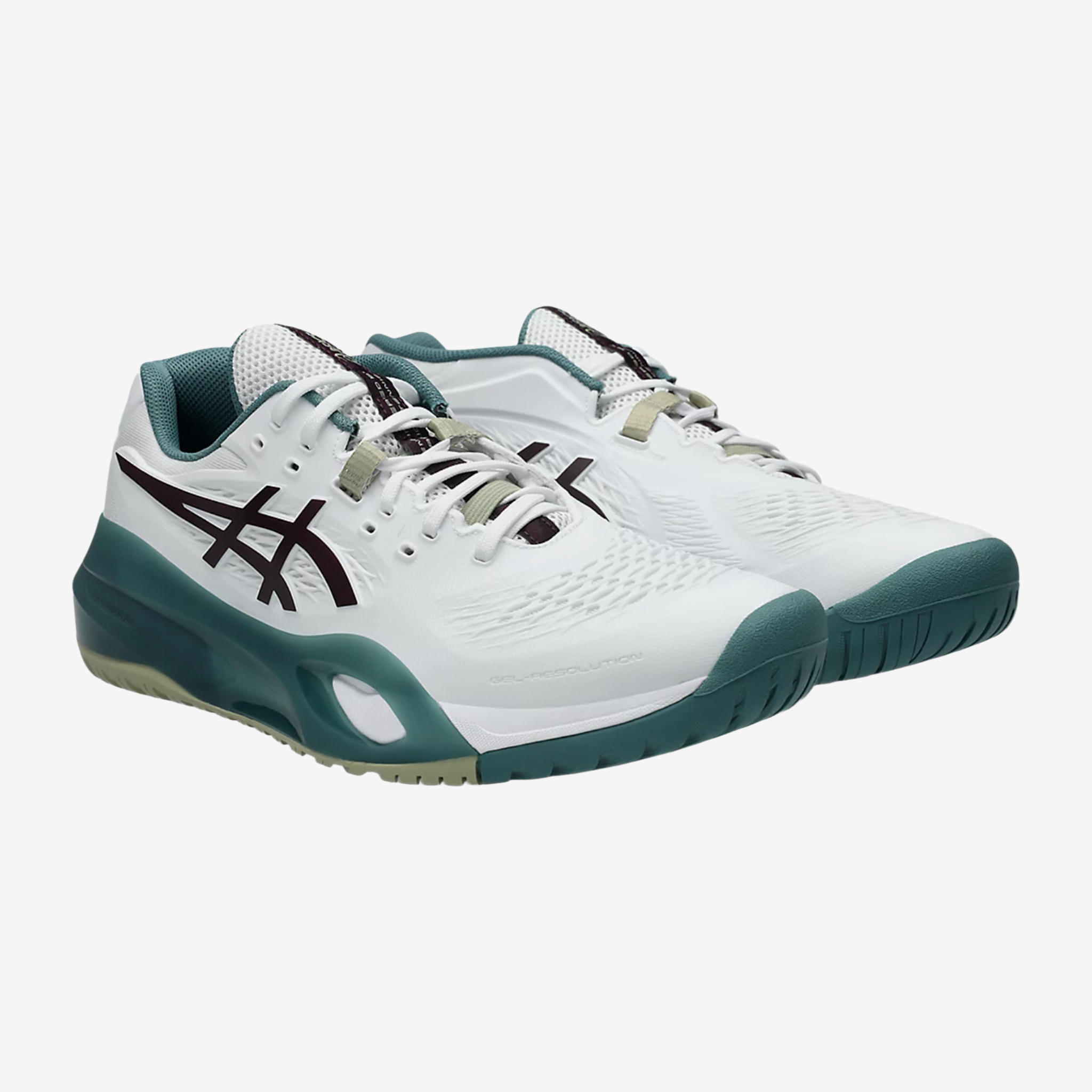Asics Gel Resolution X Men's White/Dark Aubergine (2026)