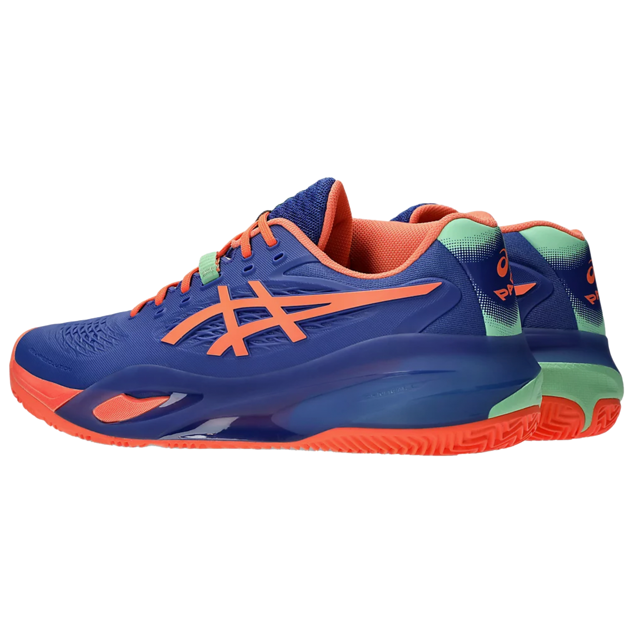 Asics Gel Resolution X Padel Men's Dark Cobalt/ Vivid Coral