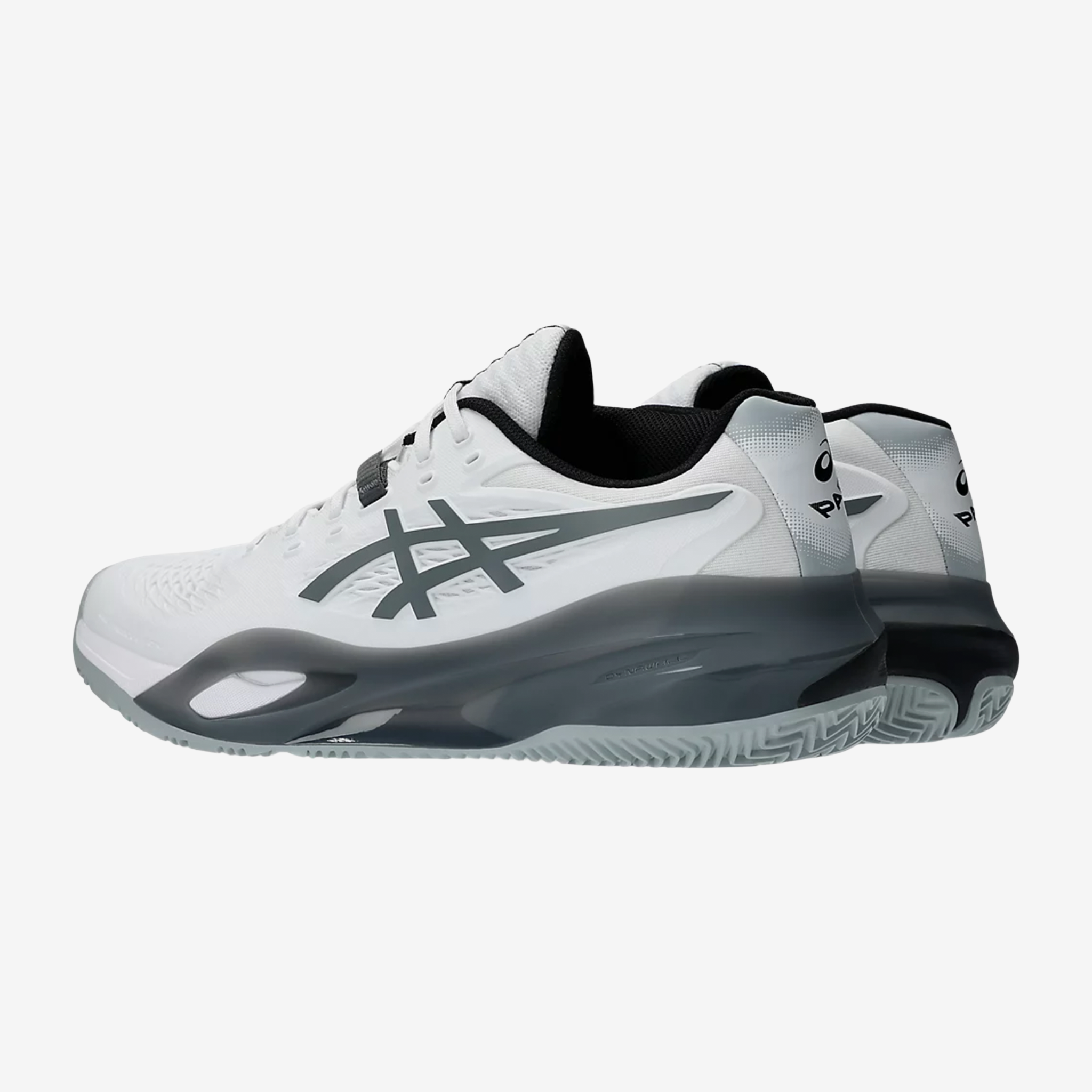 Asics Gel Resolution X Padel Men's White/Steel Grey
