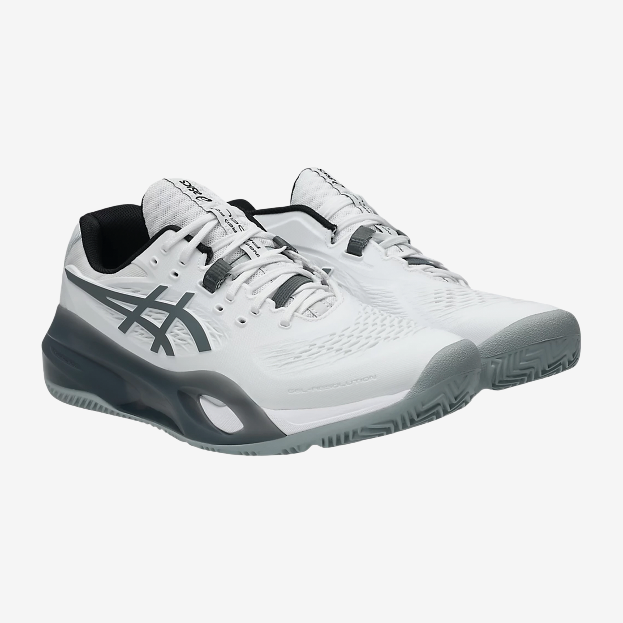 Asics Gel Resolution X Padel Men's White/Steel Grey