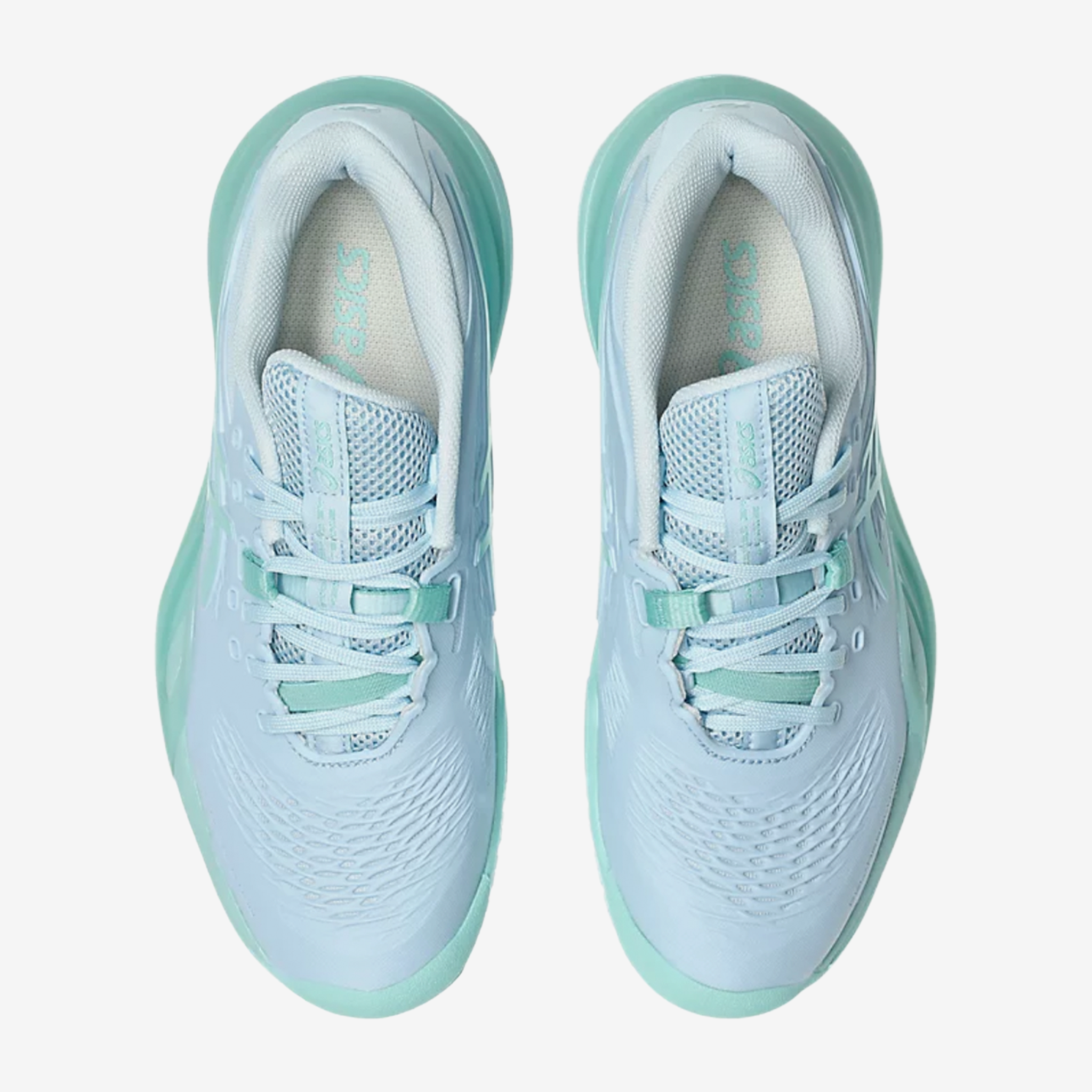 Asics Gel Resolution X Women's Light Blue/Oasis Green