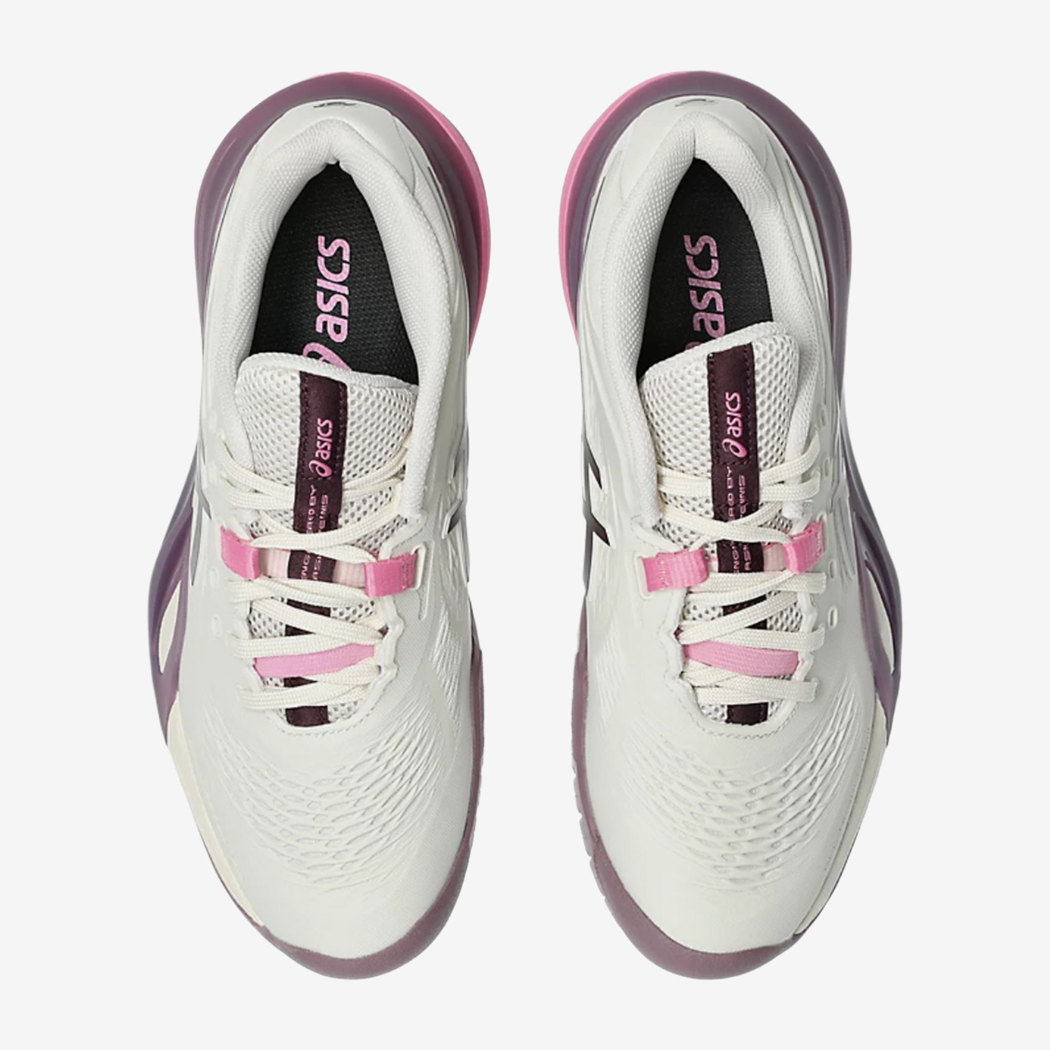 Asics Gel Resolution X Women's Soft Oat/Dark Aubergine