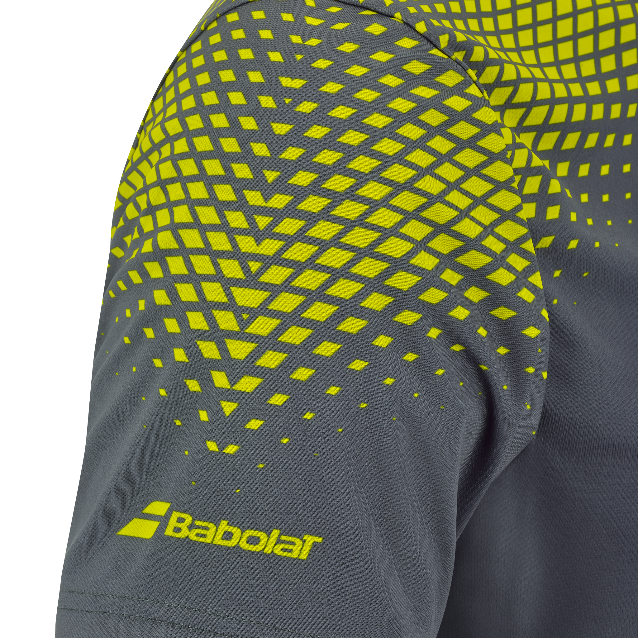 Babolat Aero Crew Neck Tee Men's Grey/Aero