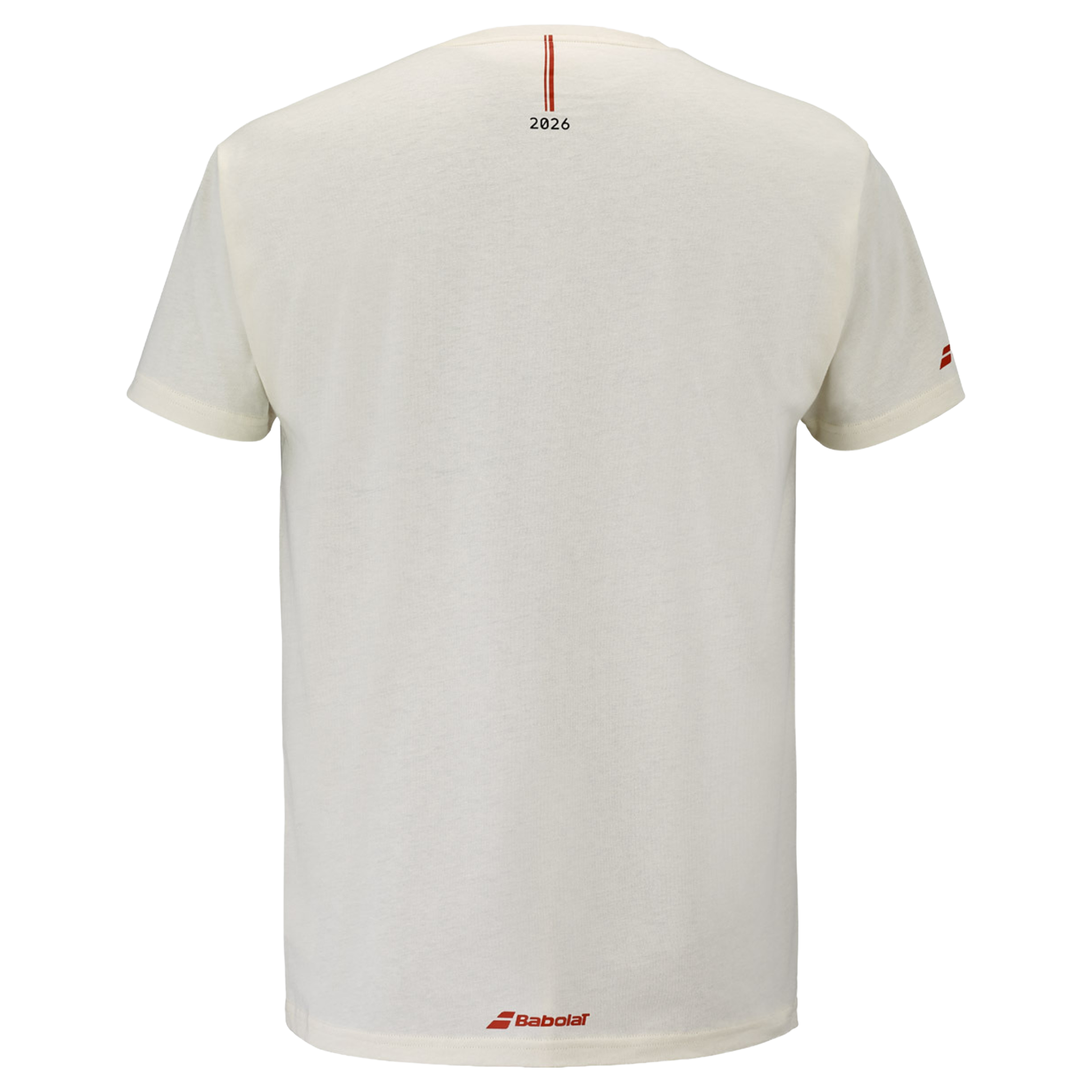 Babolat Exercise Message Tee Men's Cannoli Cream