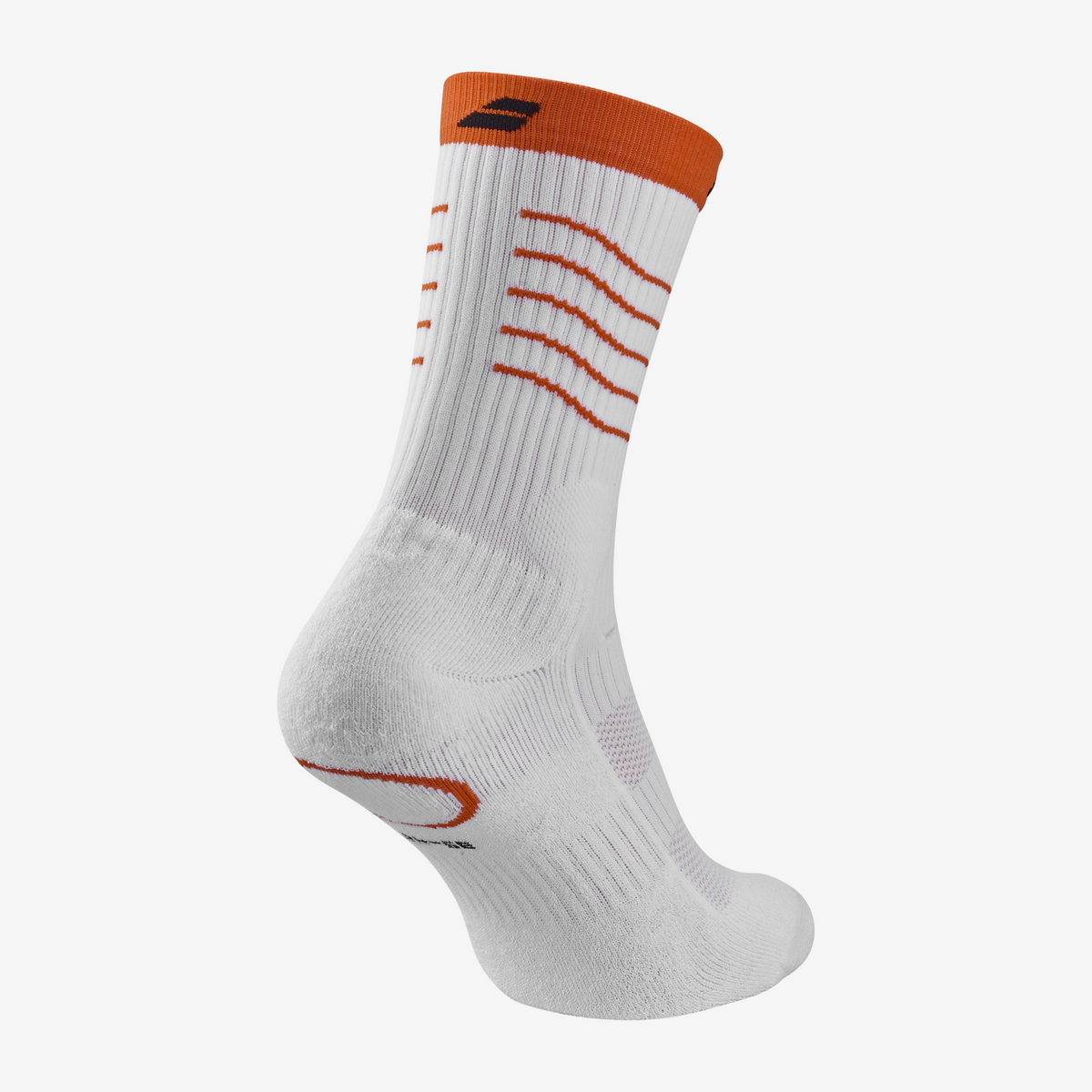Babolat Mid-Calf Socks Lebron White/Orange
