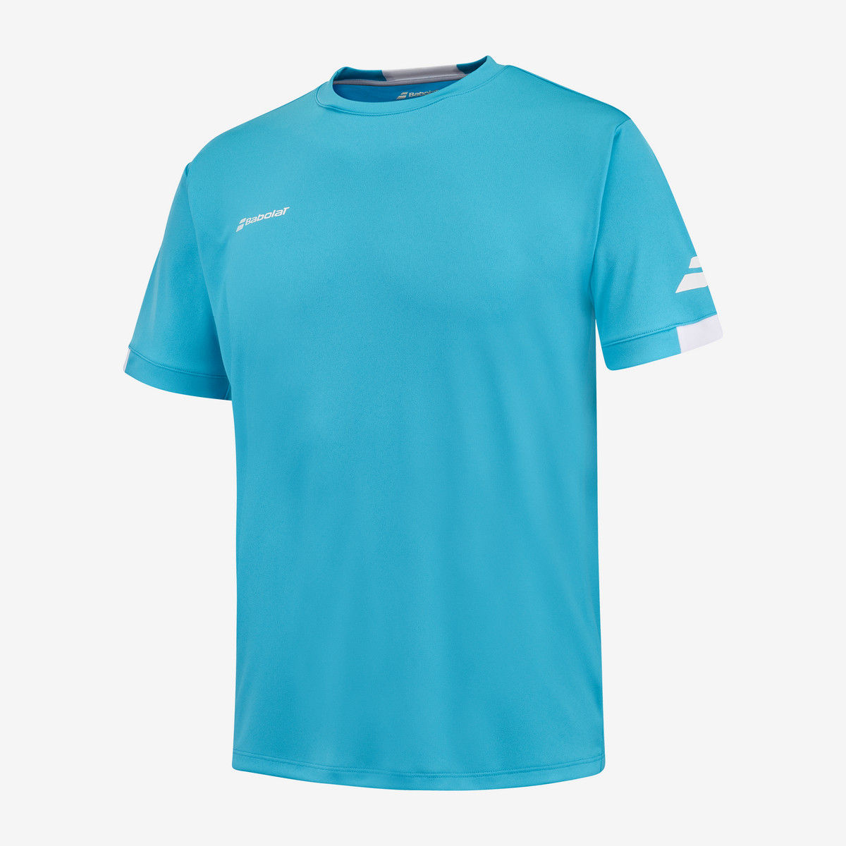 Babolat Play Crew Neck Tee Men's Cyan Blue