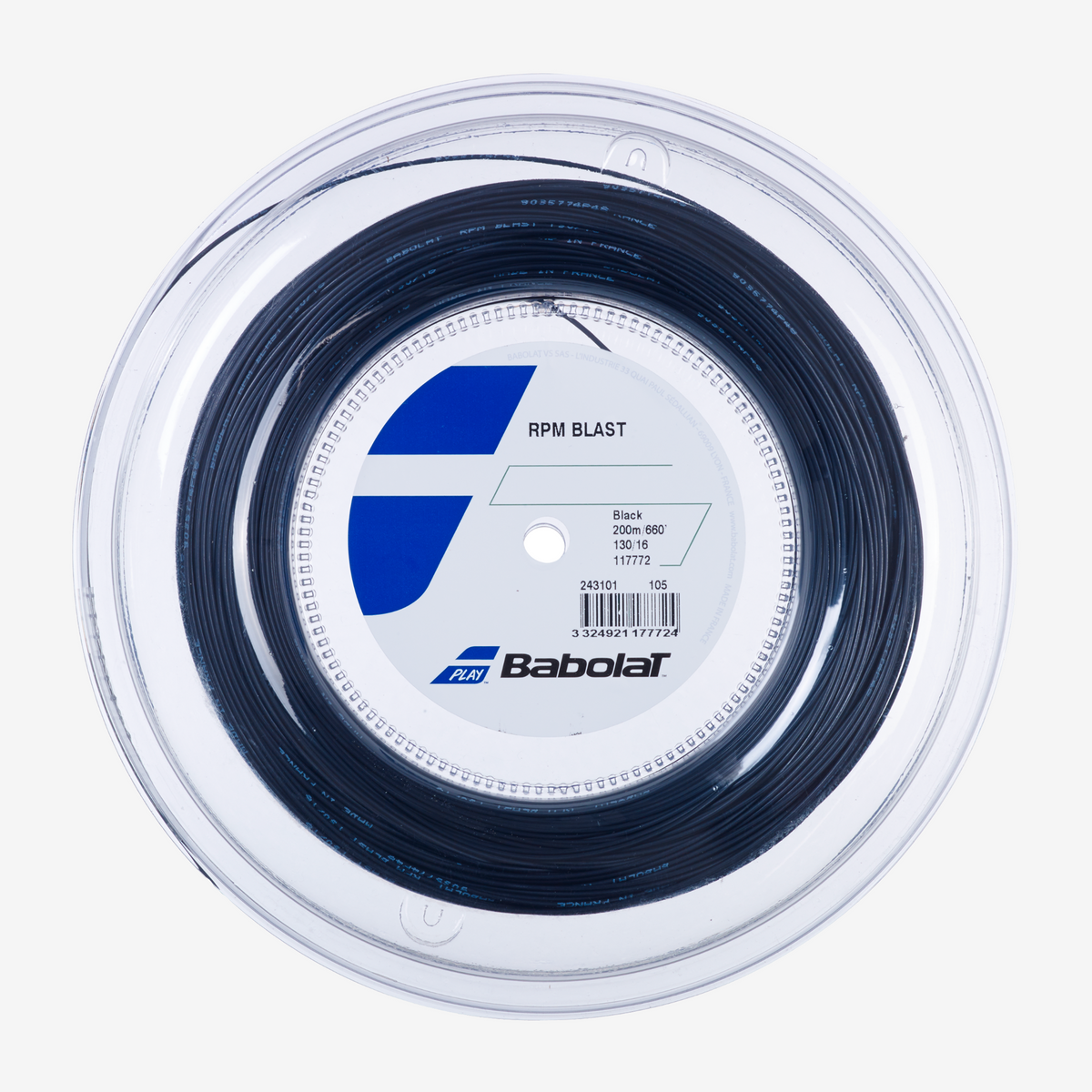 Babolat RPM Blast Black 200m Reel