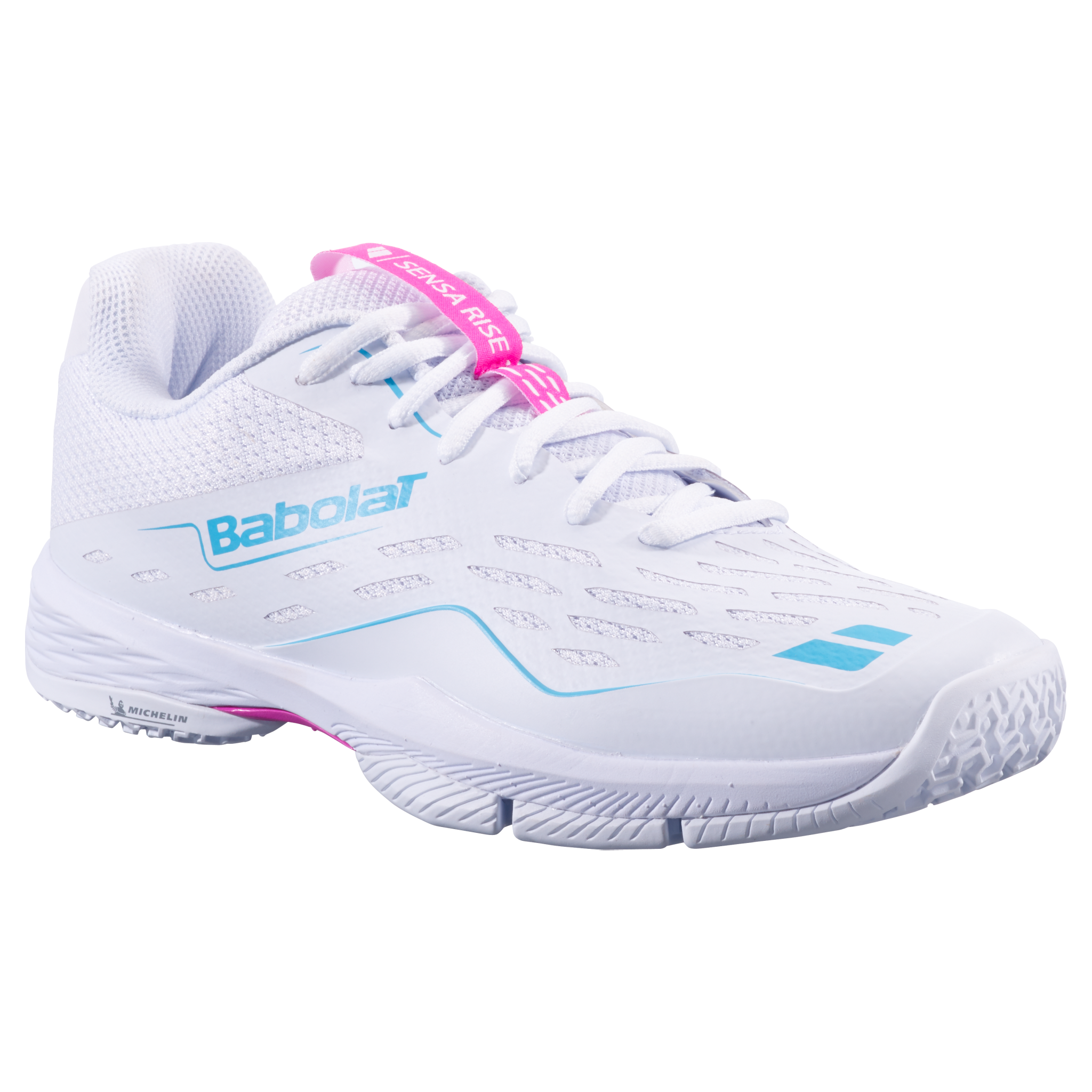 Babolat Sensa Rise Padel Woman's White/Rhodamine