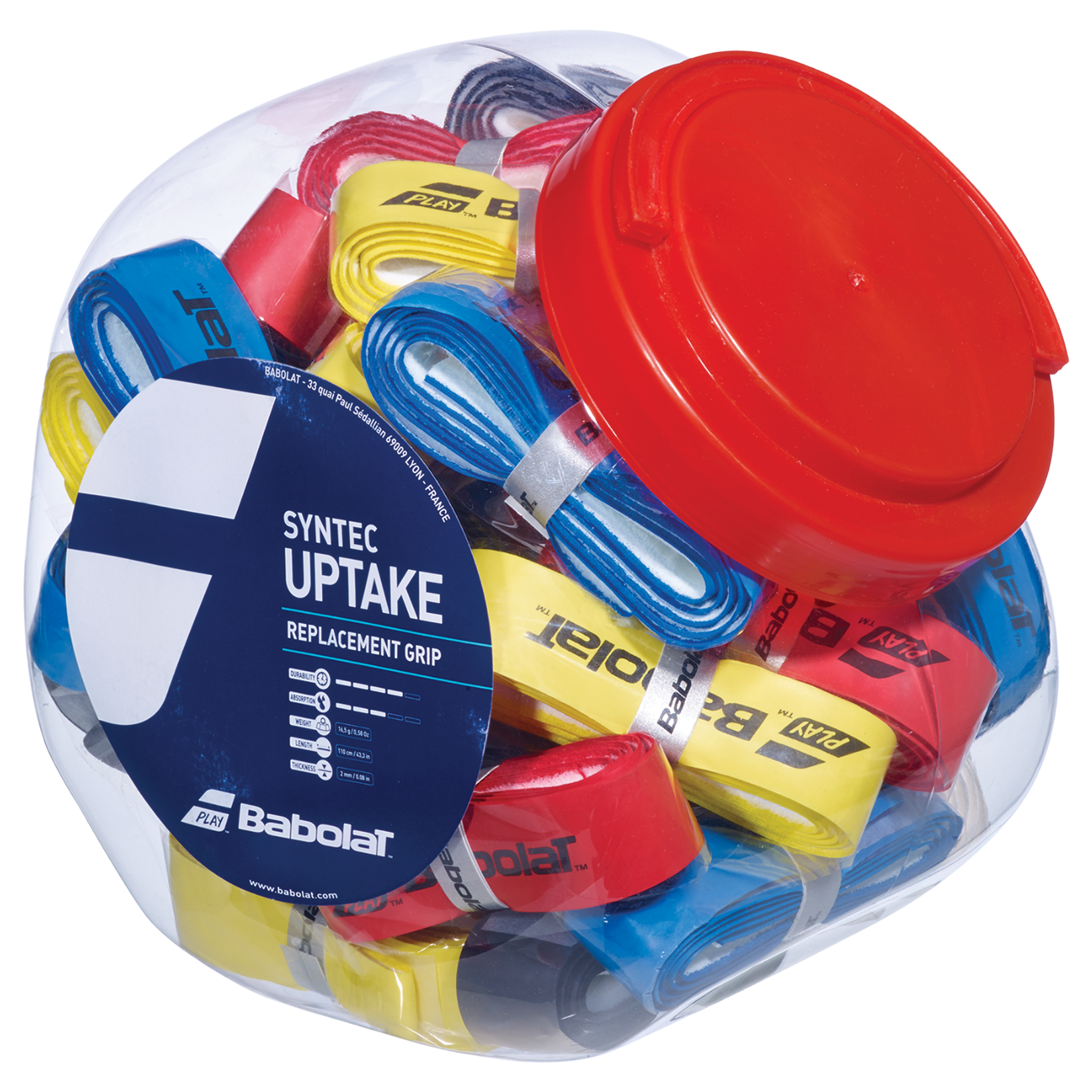 Babolat Syntec Uptake 30 Grip Jar Mixed