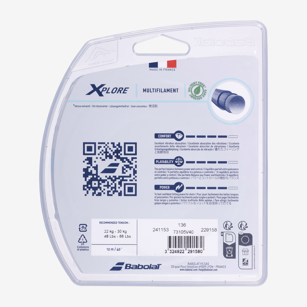 Babolat Xplore 12m Set