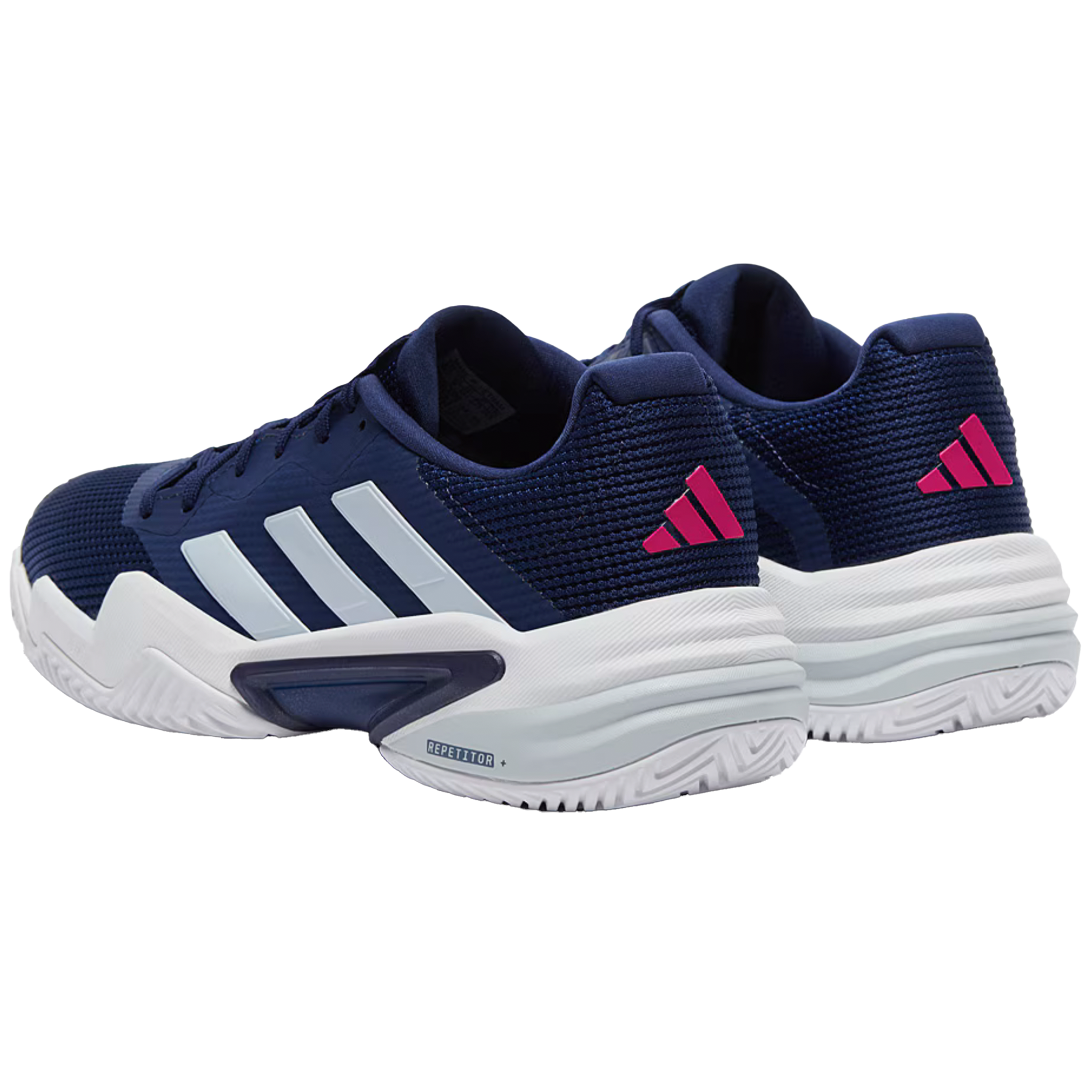 Adidas Men's BARRICADE 13 Dark Blue / Halo Blue / Team Shock Pink 2