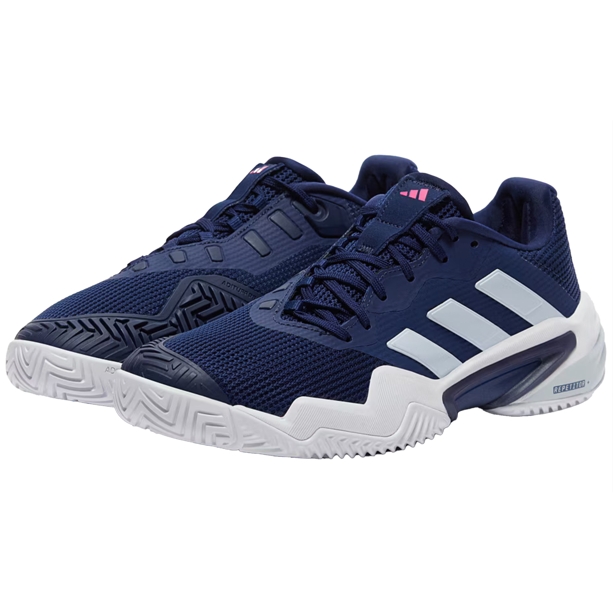 Adidas Men's BARRICADE 13 Dark Blue / Halo Blue / Team Shock Pink 2