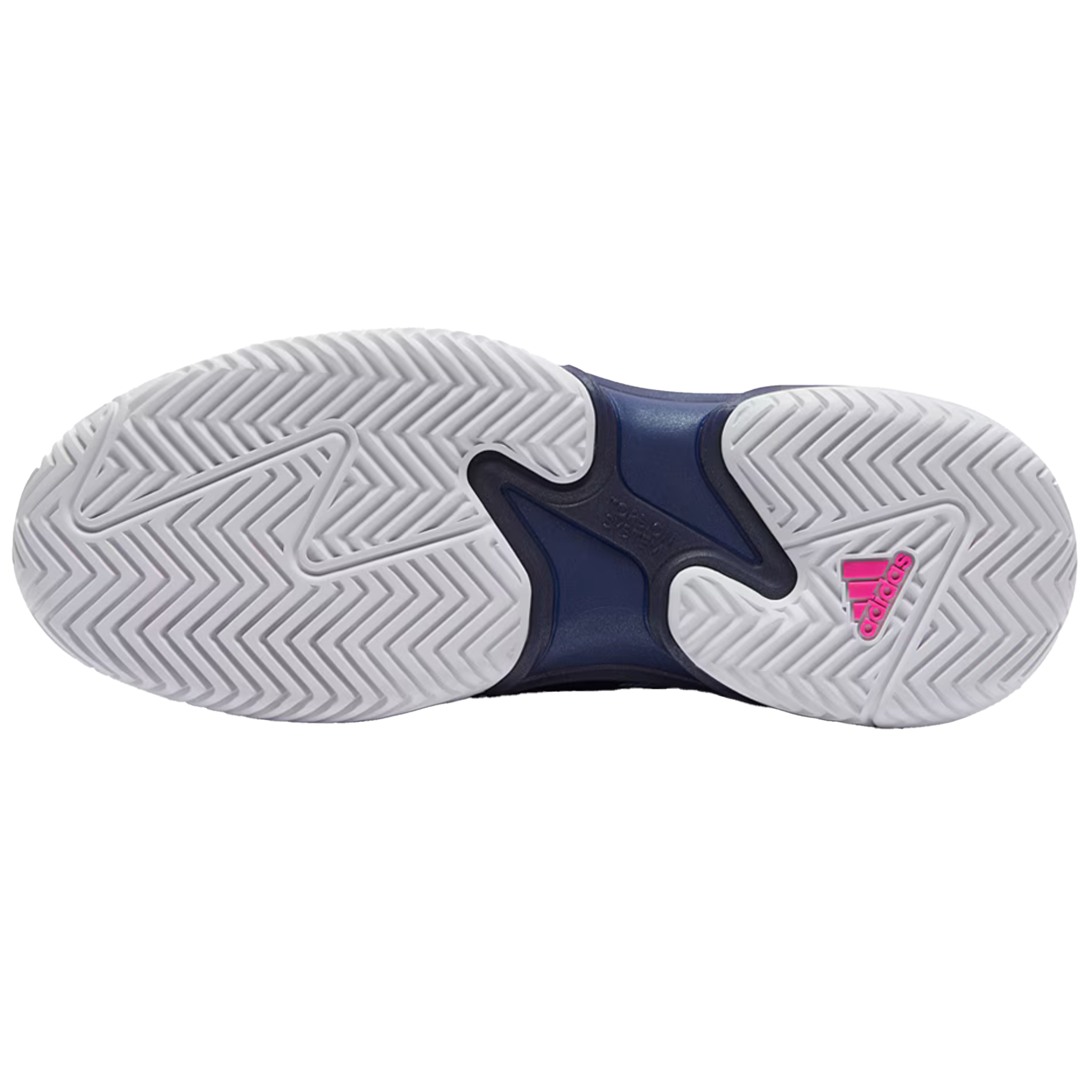 Adidas Men's BARRICADE 13 Dark Blue / Halo Blue / Team Shock Pink 2