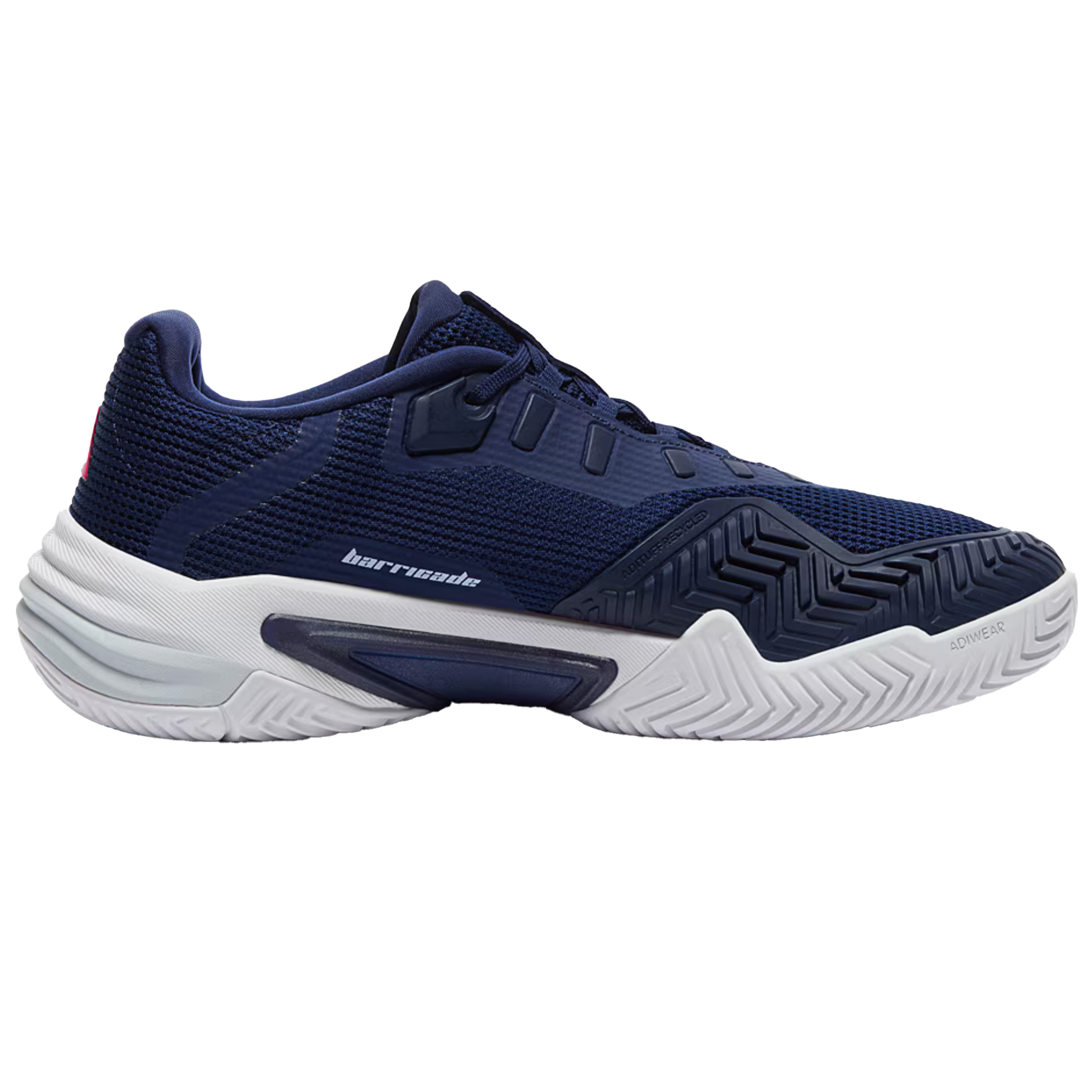 Adidas Men's BARRICADE 13 Dark Blue / Halo Blue / Team Shock Pink 2