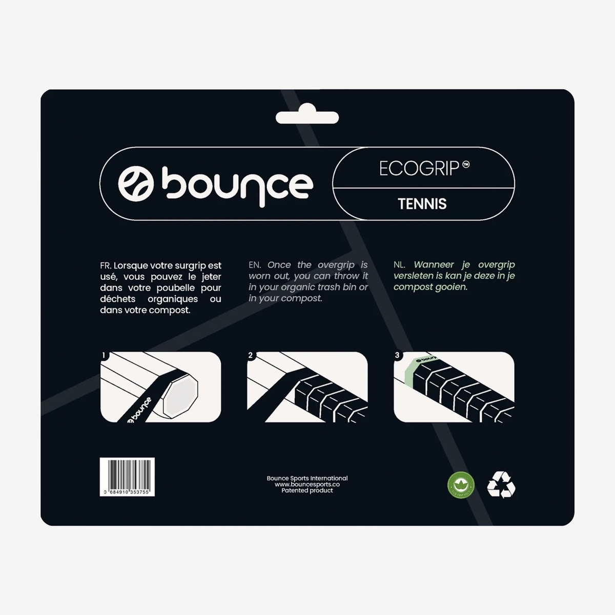 Bounce Ecogrip Tennis